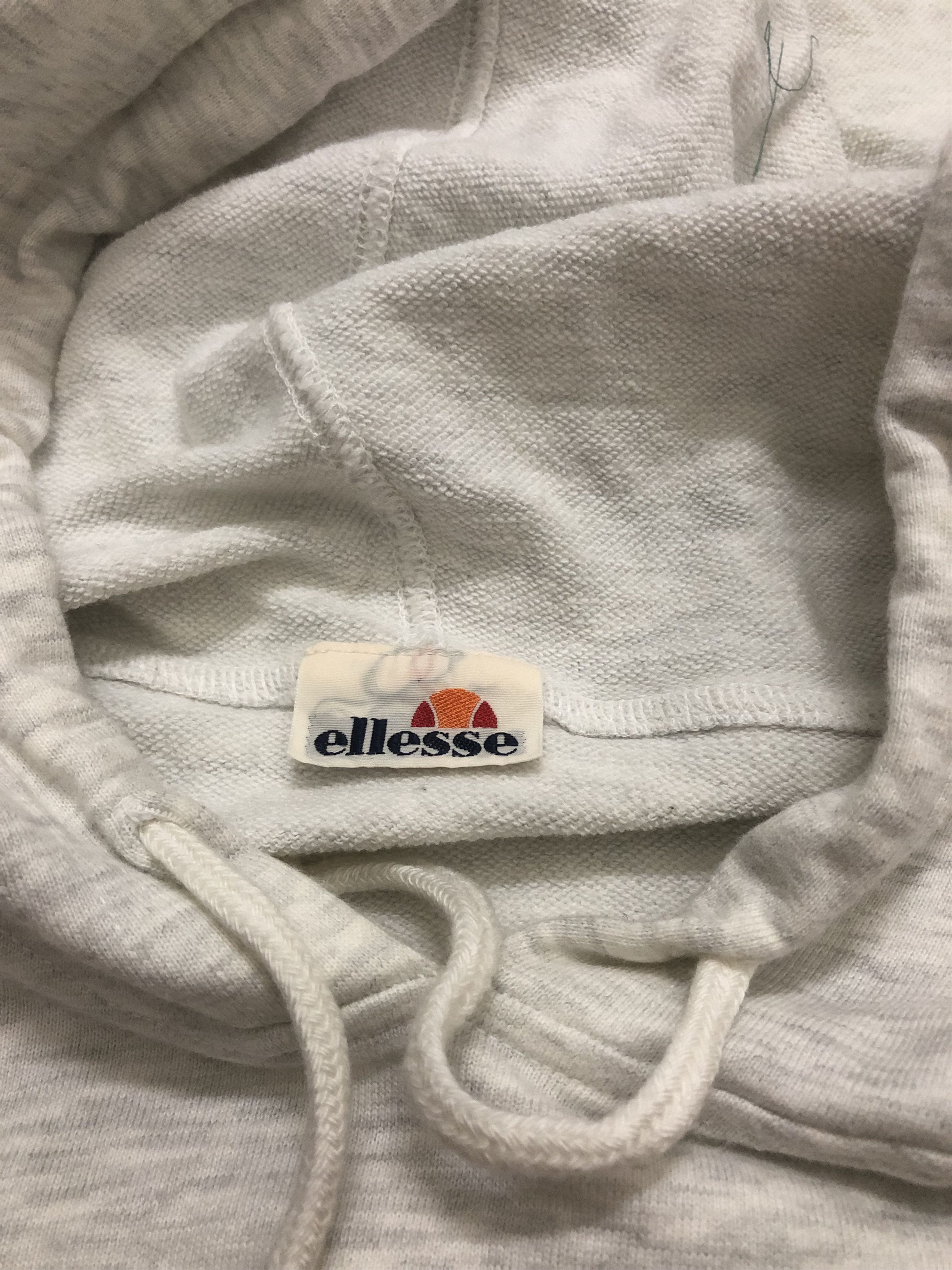 Ellesse × Vintage Vintage Worn 90s Ellesse Spell Out Hoodie Size US L / EU 52-54 / 3 - 7 Thumbnail