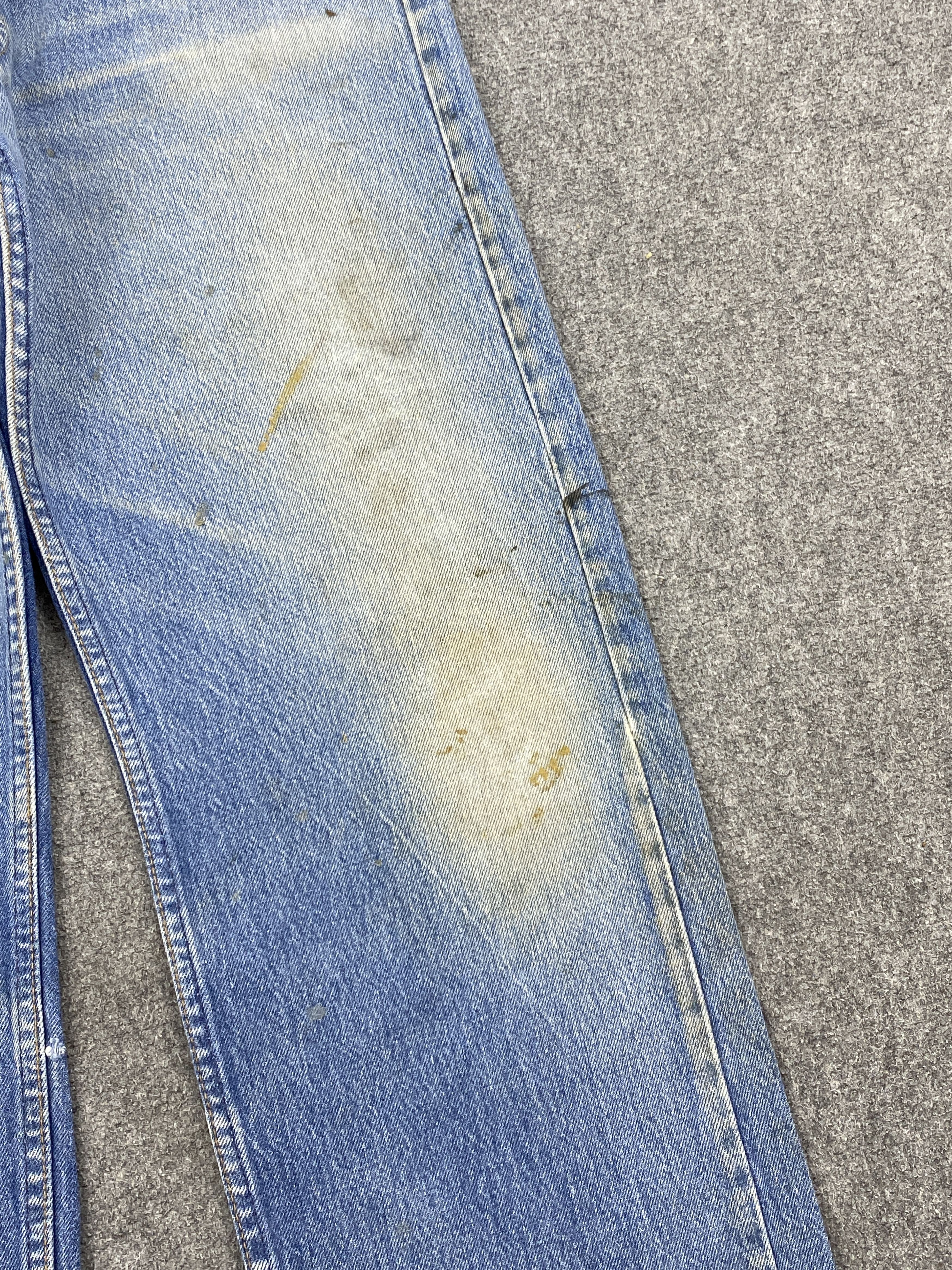 Levi's Rusty Vintage 90s Levi's 501 Faded Jeans DP2806 Size US 34 / EU 50 - 10 Thumbnail