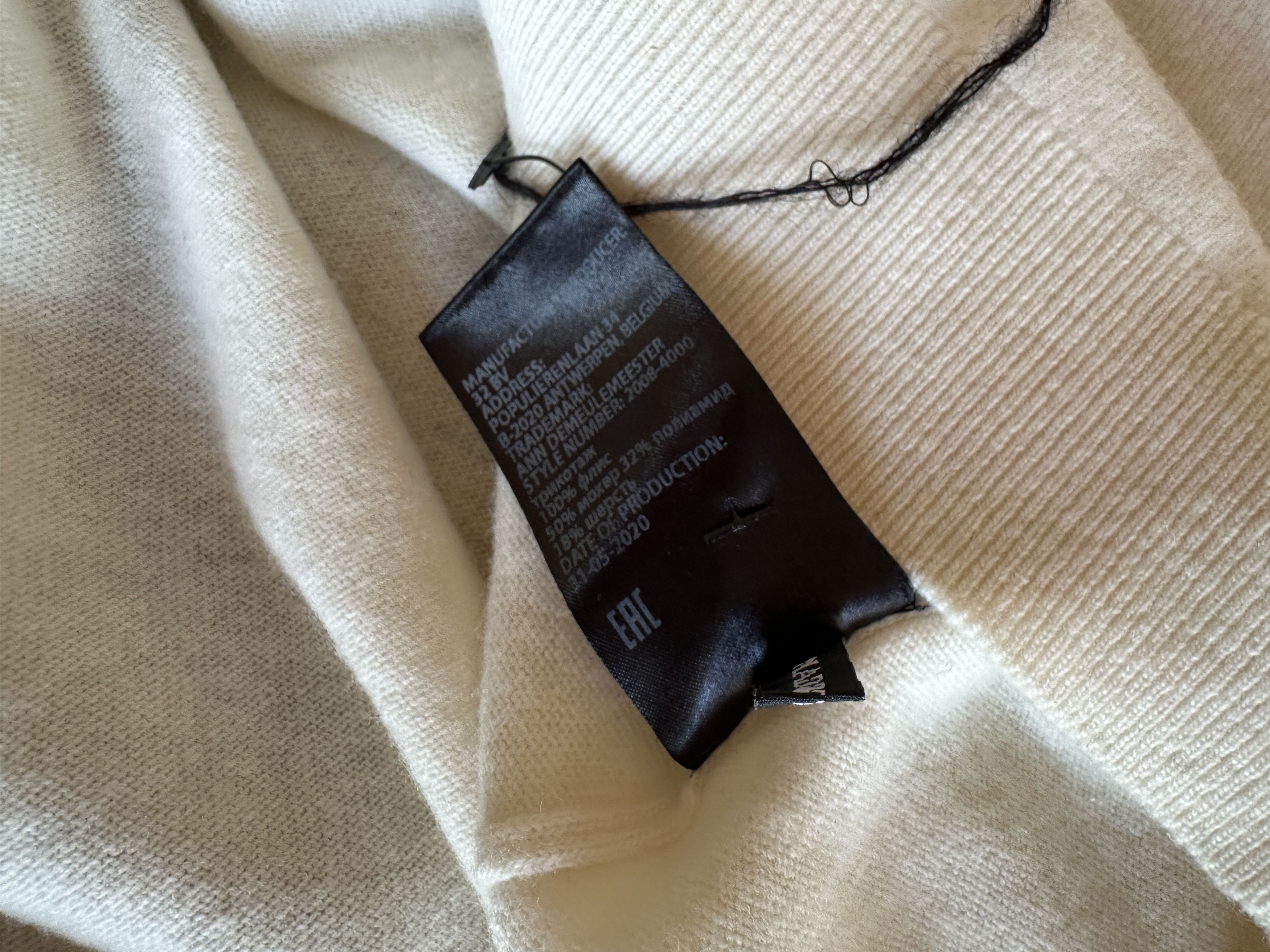 Ann Demeulemeester Ann Demeulemeester Oversized Wool Sweater Size US M / EU 48-50 / 2 - 5 Thumbnail