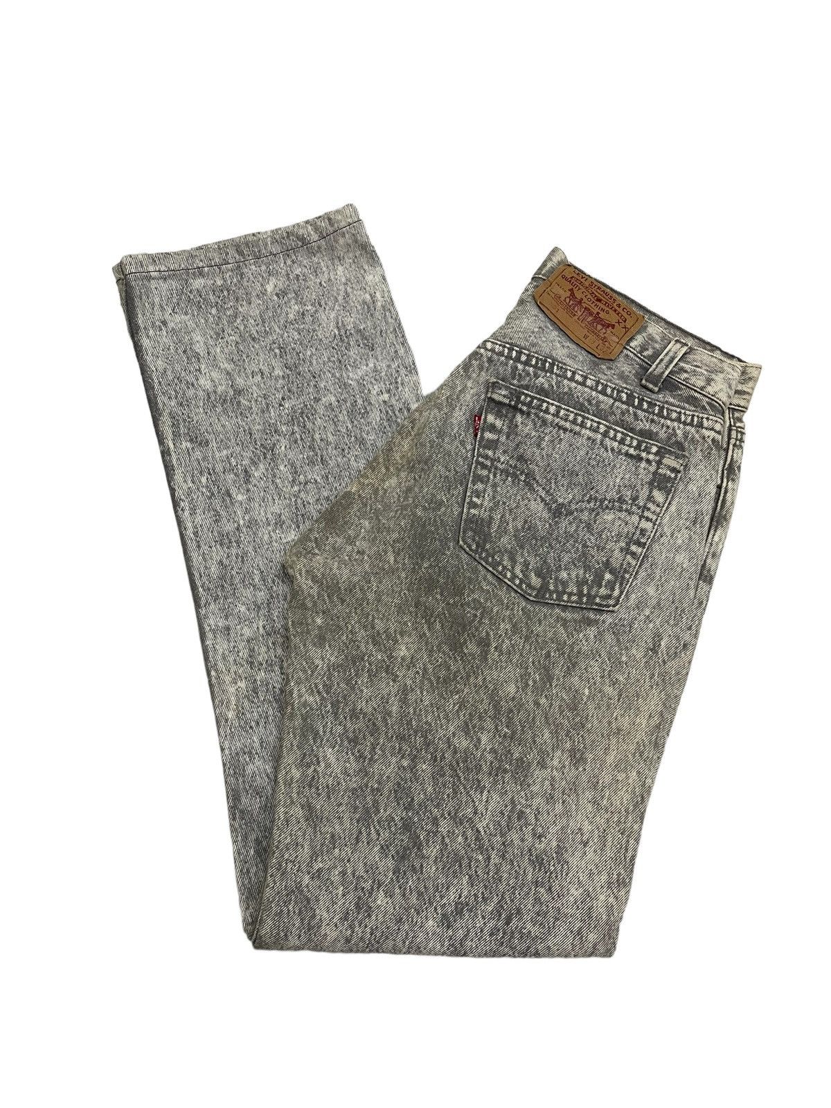 Levi's Vintage Clothing VINTAGE LEVI’S RINDEM ACID WASH DENIM PANTS Size US 30 / EU 46 - 1 Thumbnail