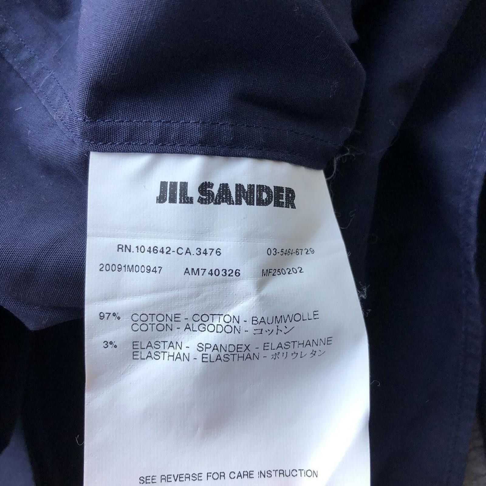 Jil Sander Jil Sander Concealed Button Up Shirt Size US L / EU 52-54 / 3 - 4 Thumbnail