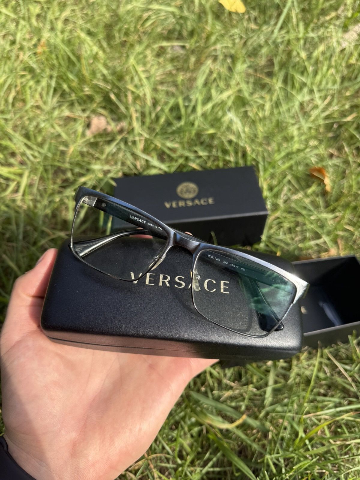 Versace new VERSACE eyeglasses black frame Size ONE SIZE - 1 Thumbnail