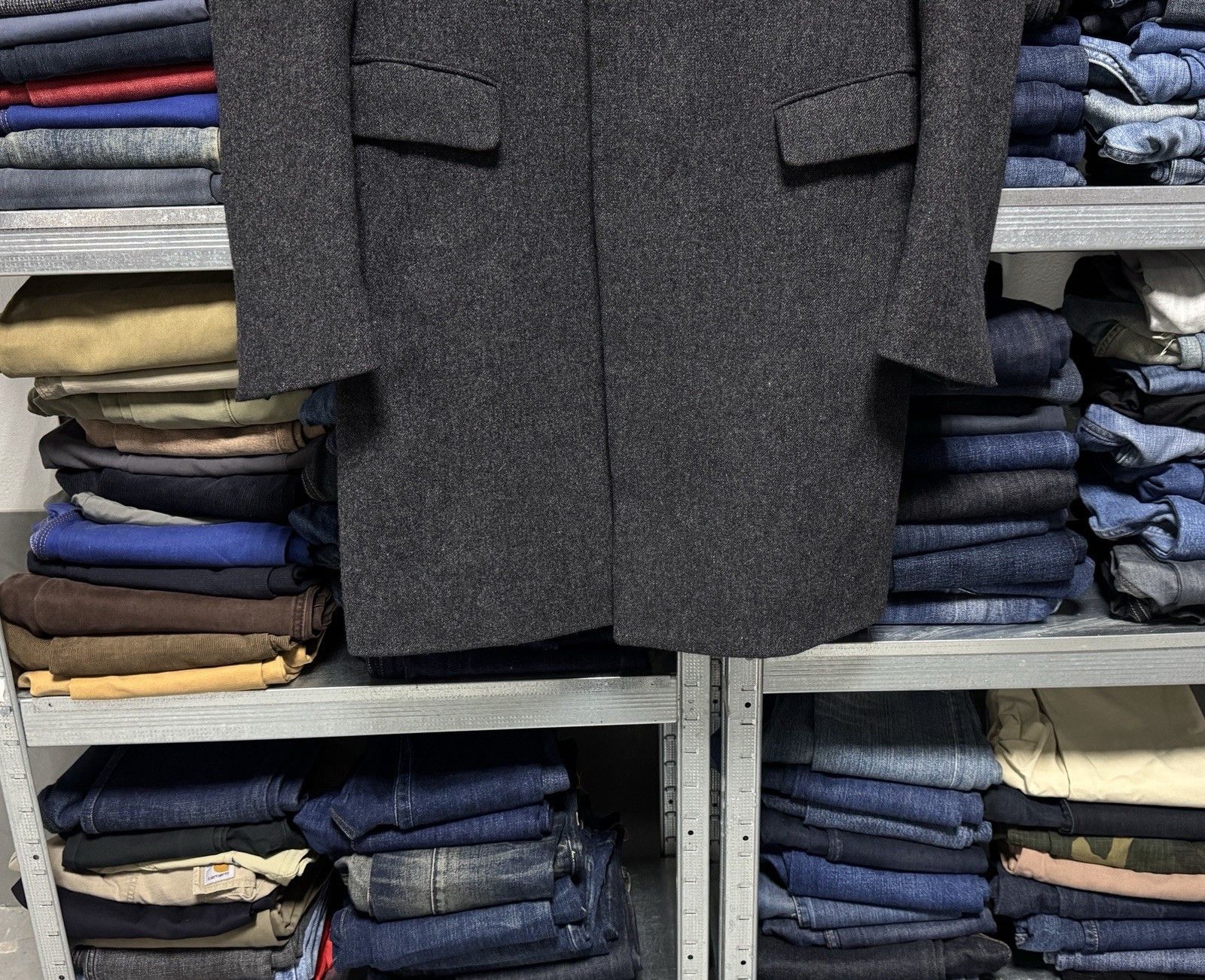 Jil Sander × Uniqlo JIL SANDER J+ x Uniqlo Wool Men’s Gray Coat Size US M / EU 48-50 / 2 - 3 Thumbnail