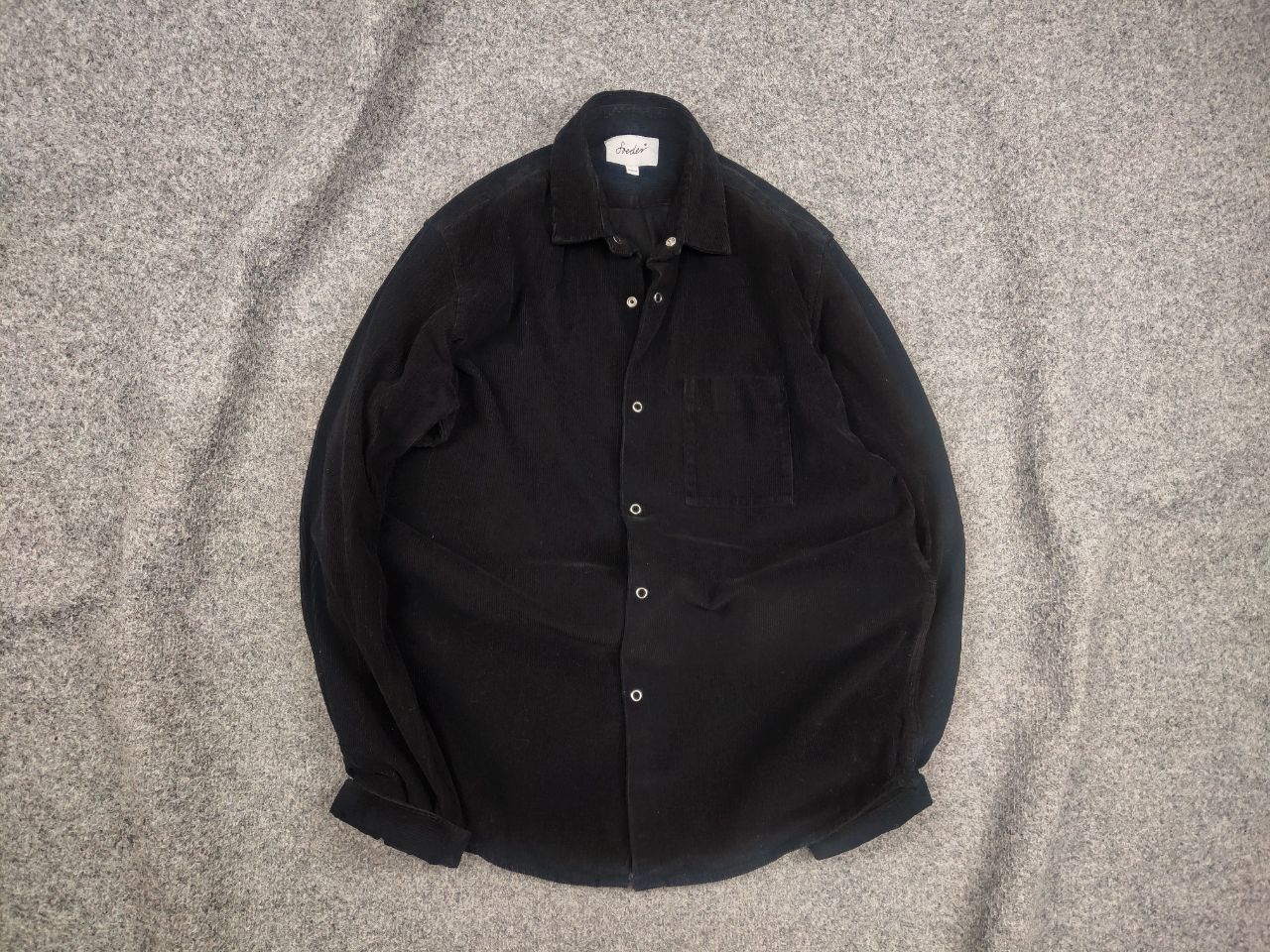 Other Soeder Design Zurich Snap Button Solid Corduroy Overshirt Size US M / EU 48-50 / 2 - 1 Thumbnail