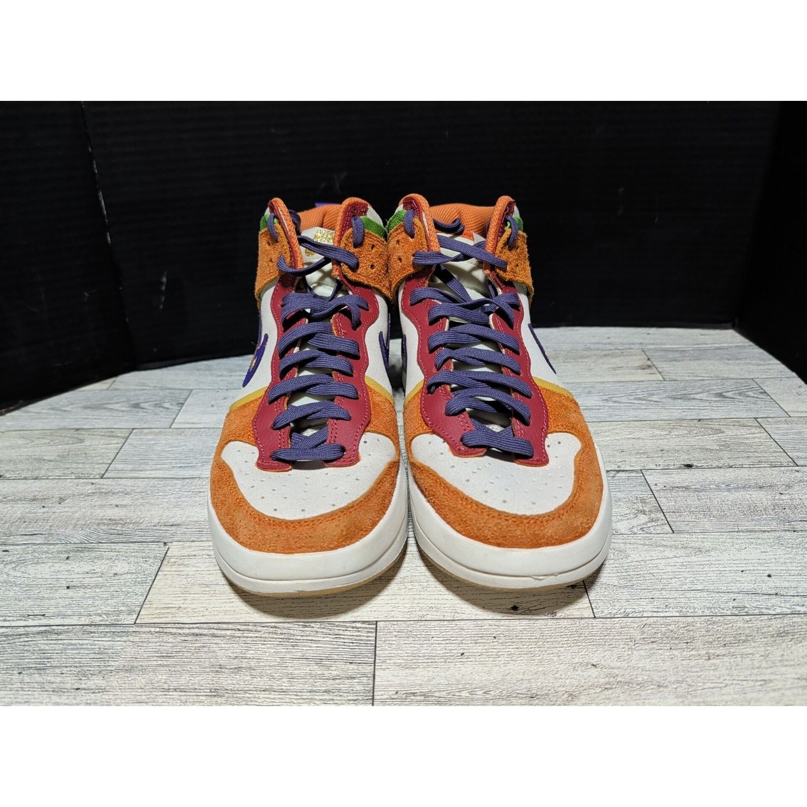 Nike Nike Dunk High Setsubun WMNS 7.5 Sneakers Shoes High Tops Size US 7.5 / IT 37.5 - 4 Thumbnail
