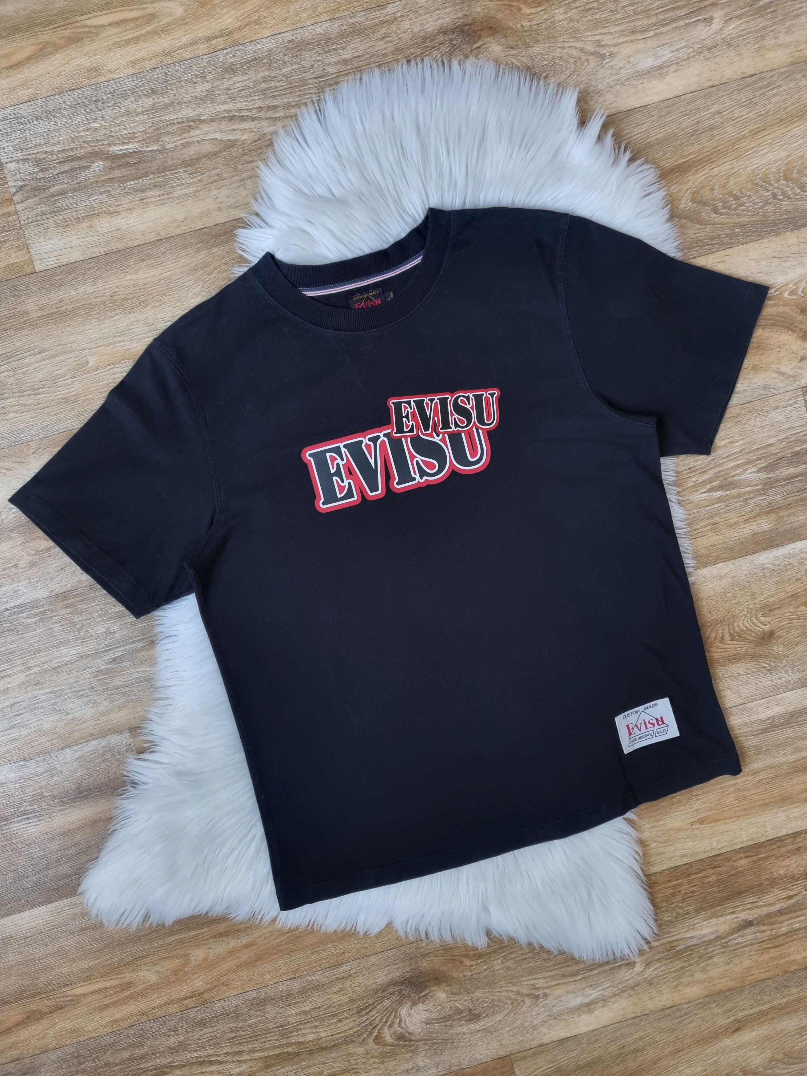 Evisu Evisu Big Logo Japan T-Shirt Size US M / EU 48-50 / 2 - 3 Thumbnail