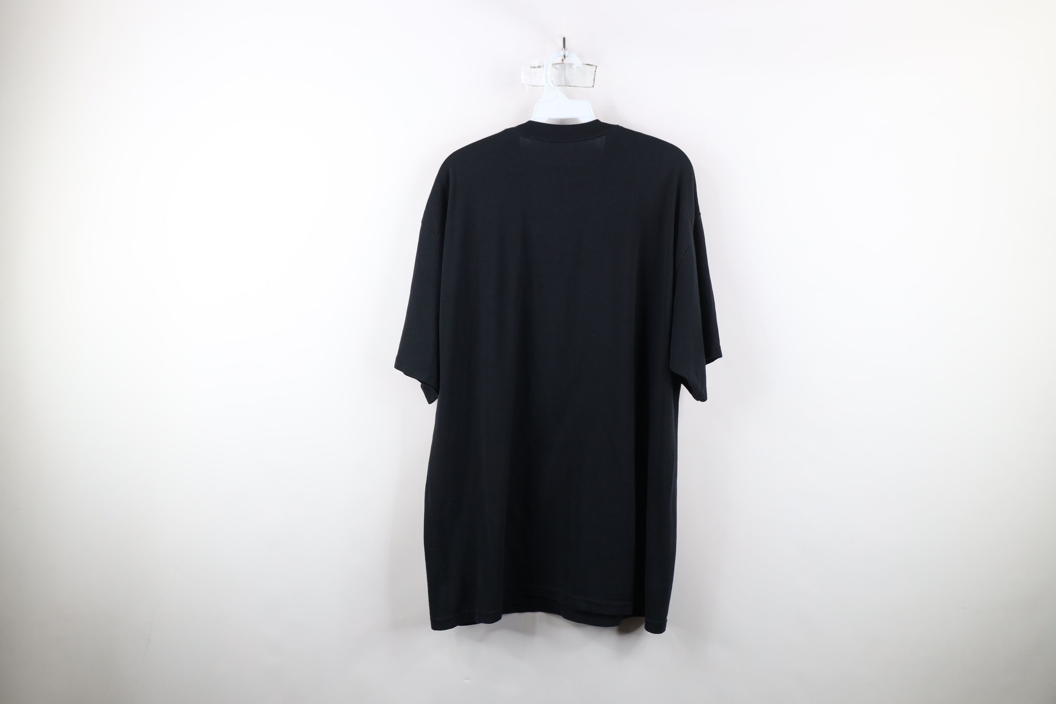 Vintage Vintage 90s Streetwear Short Sleeve T-Shirt Black Cotton Size US L / EU 52-54 / 3 - 10 Thumbnail