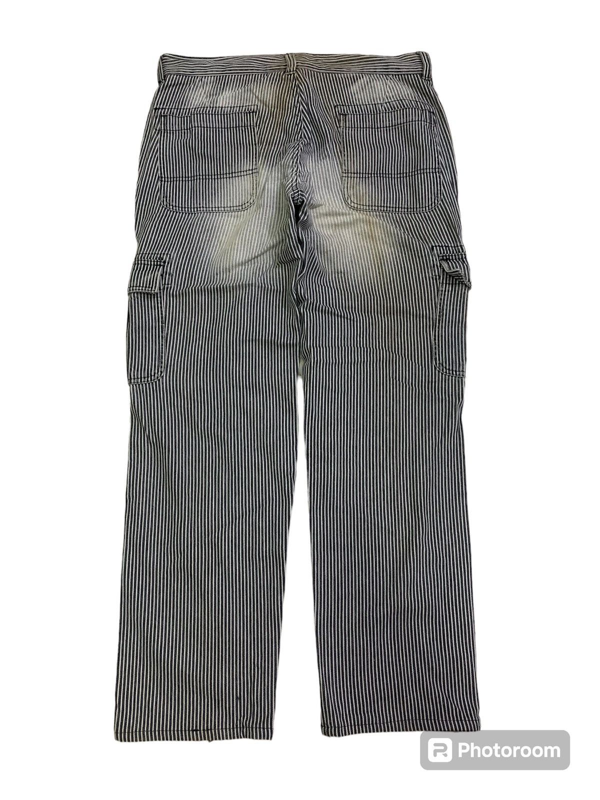 Vintage Japanese On Board Hickory Stripe Cargo Pant