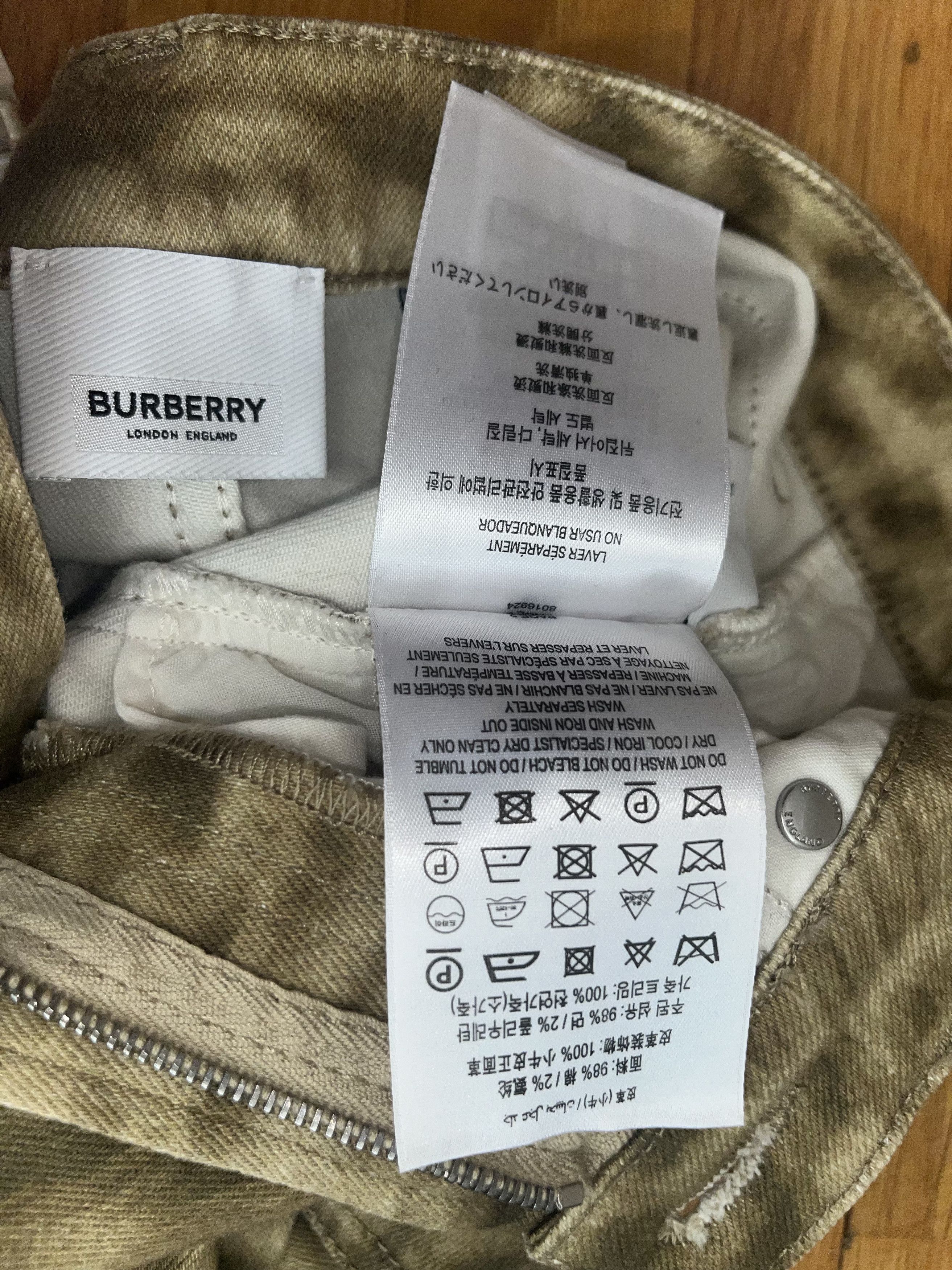 Burberry Burberry Leopard Print Womens Pants - Basically NEW Size 24" / US 00 / IT 34 - 10 Thumbnail
