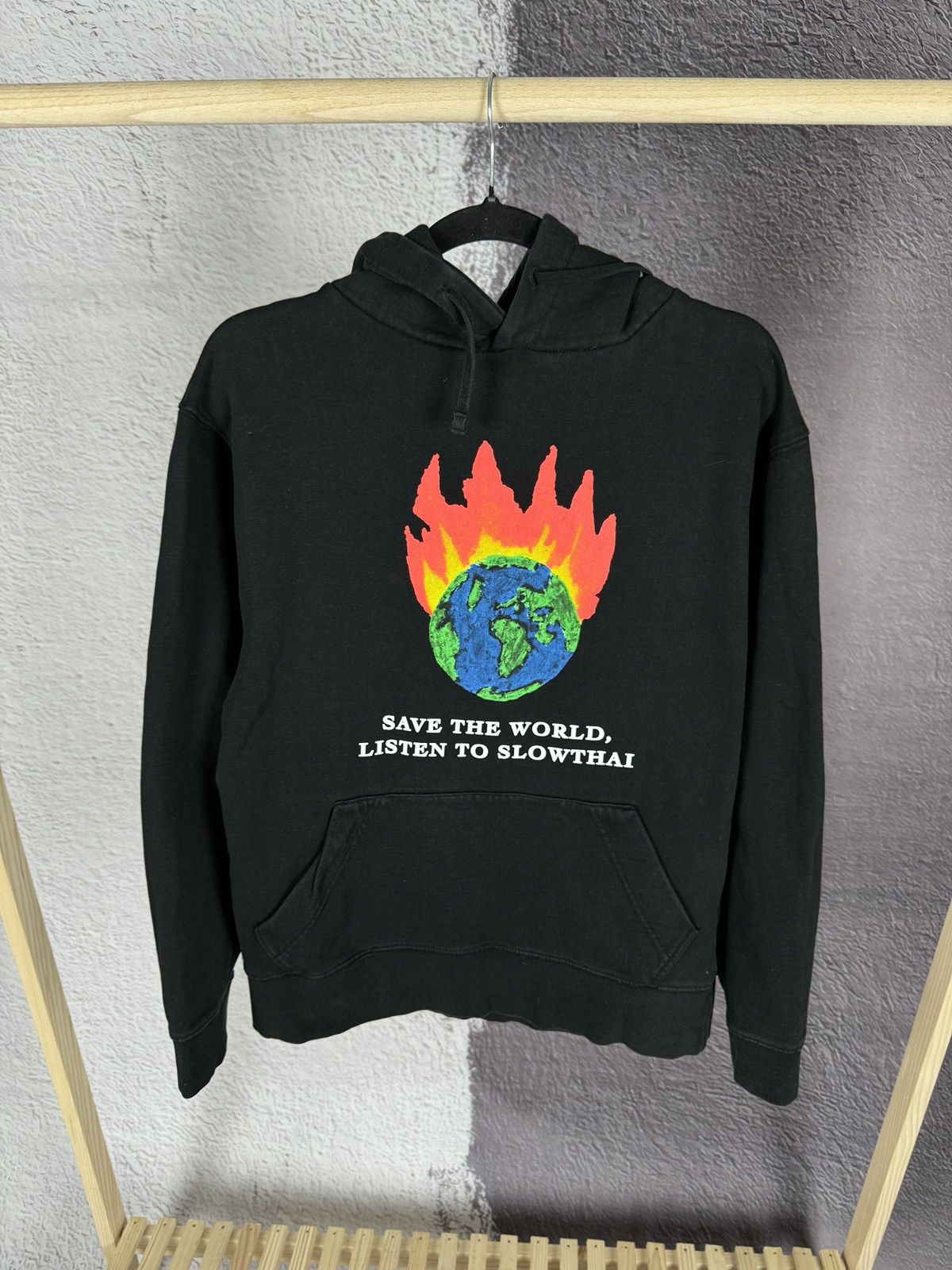Rap Tees Slowthai ‘Save The World, Listen To Slowthai’ Hoodie Size US S / EU 44-46 / 1 - 1 Thumbnail