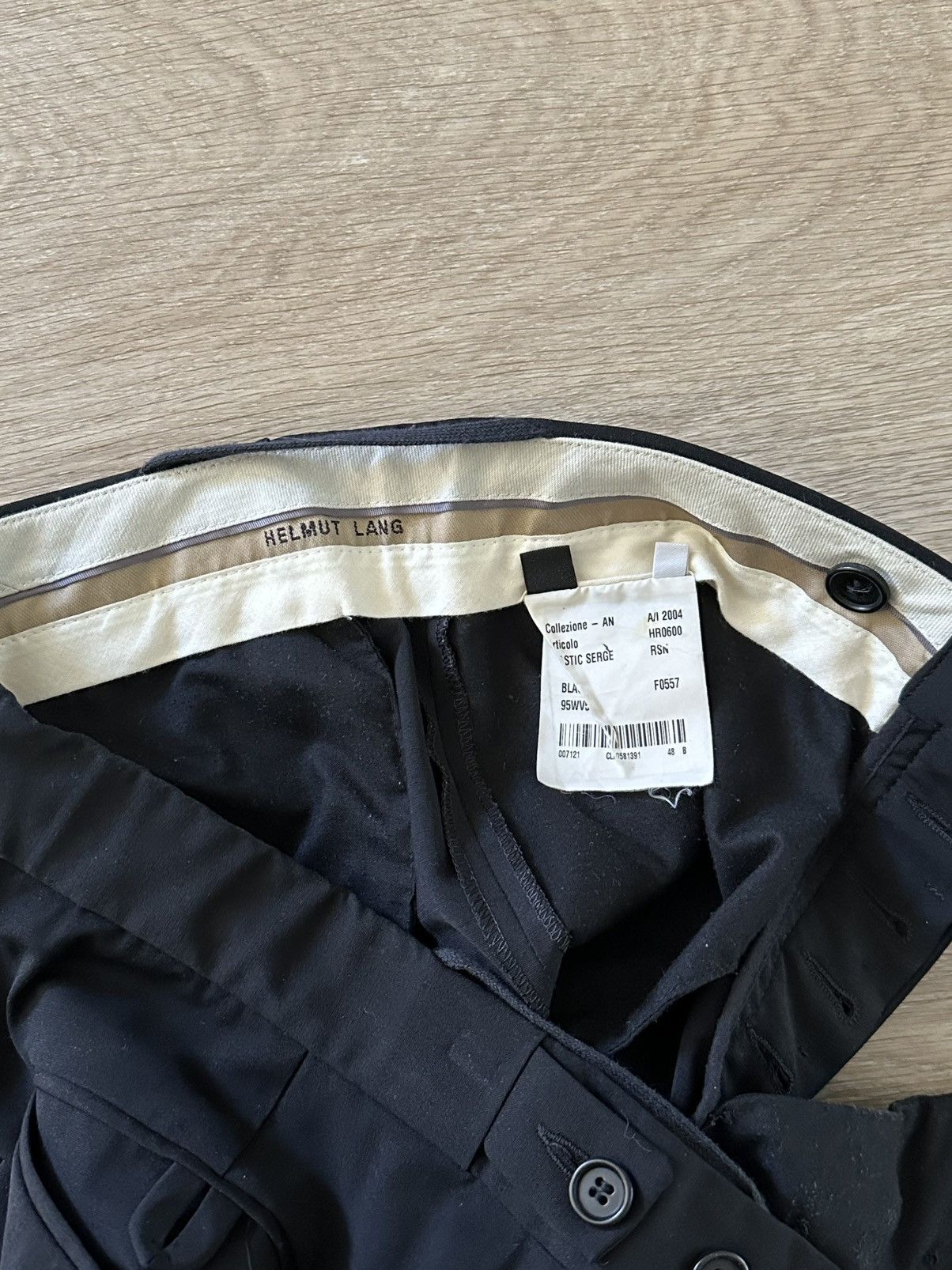 Helmut Lang Helmut Lang Cargo Bondage Trousers Press Sample Size US 31 - 8 Thumbnail