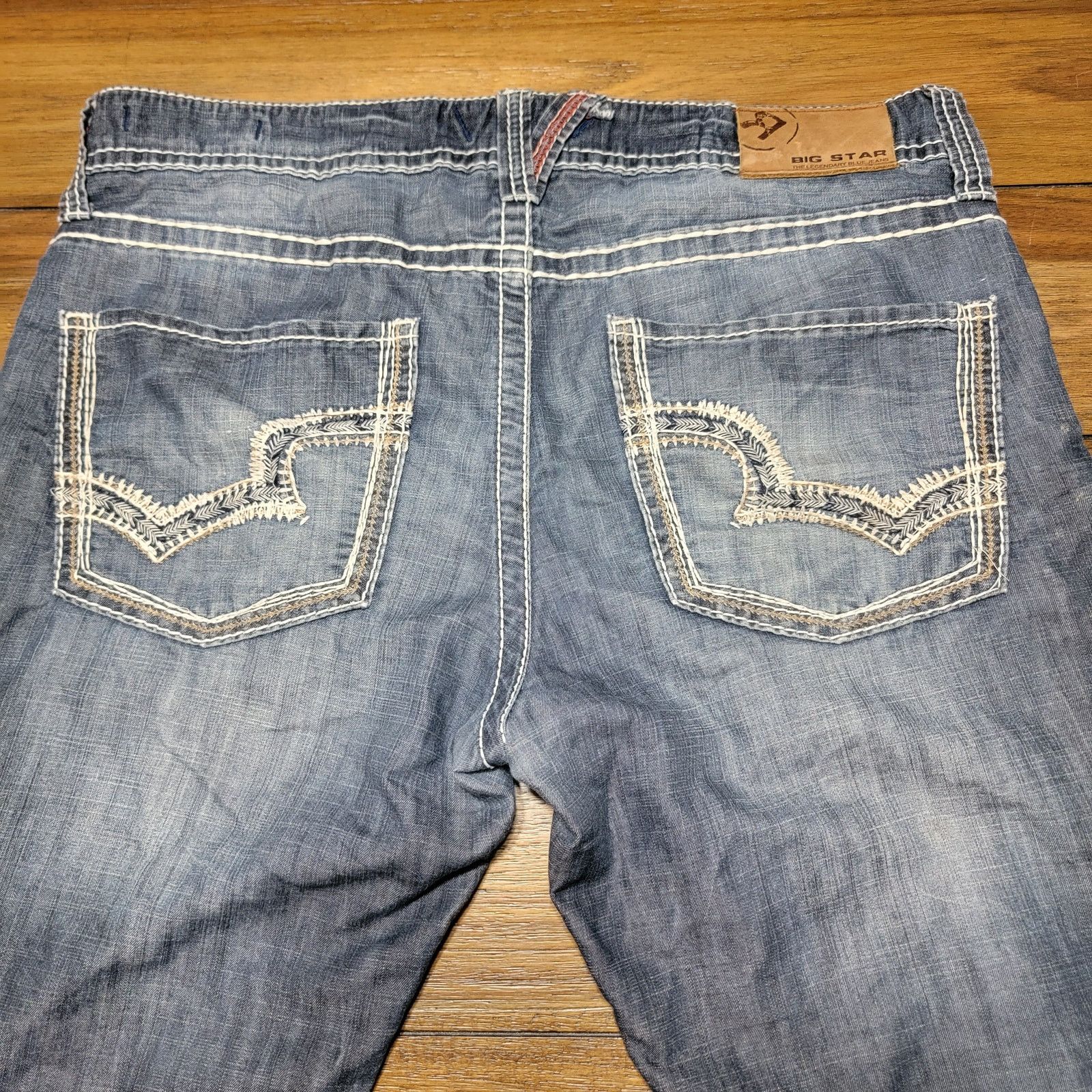Big Star Big Star Orion Slim Boot Denim Jeans - Size 36S Size US 36 / EU 52 - 4 Thumbnail