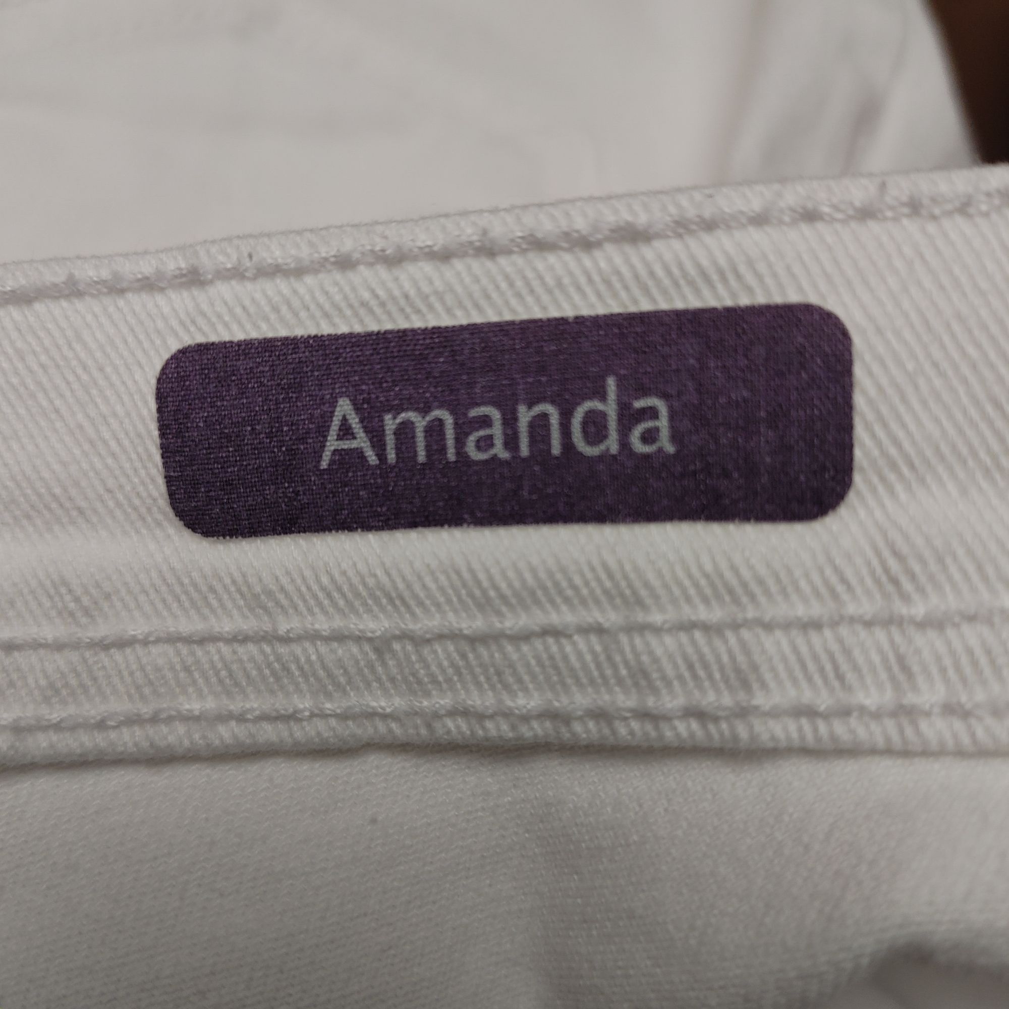 Gloria Vanderbilt Gloria Vanderbilt Women's White Missy Amanda Short Jeans 10 Size 32" / US 10 / IT 46 - 4 Thumbnail