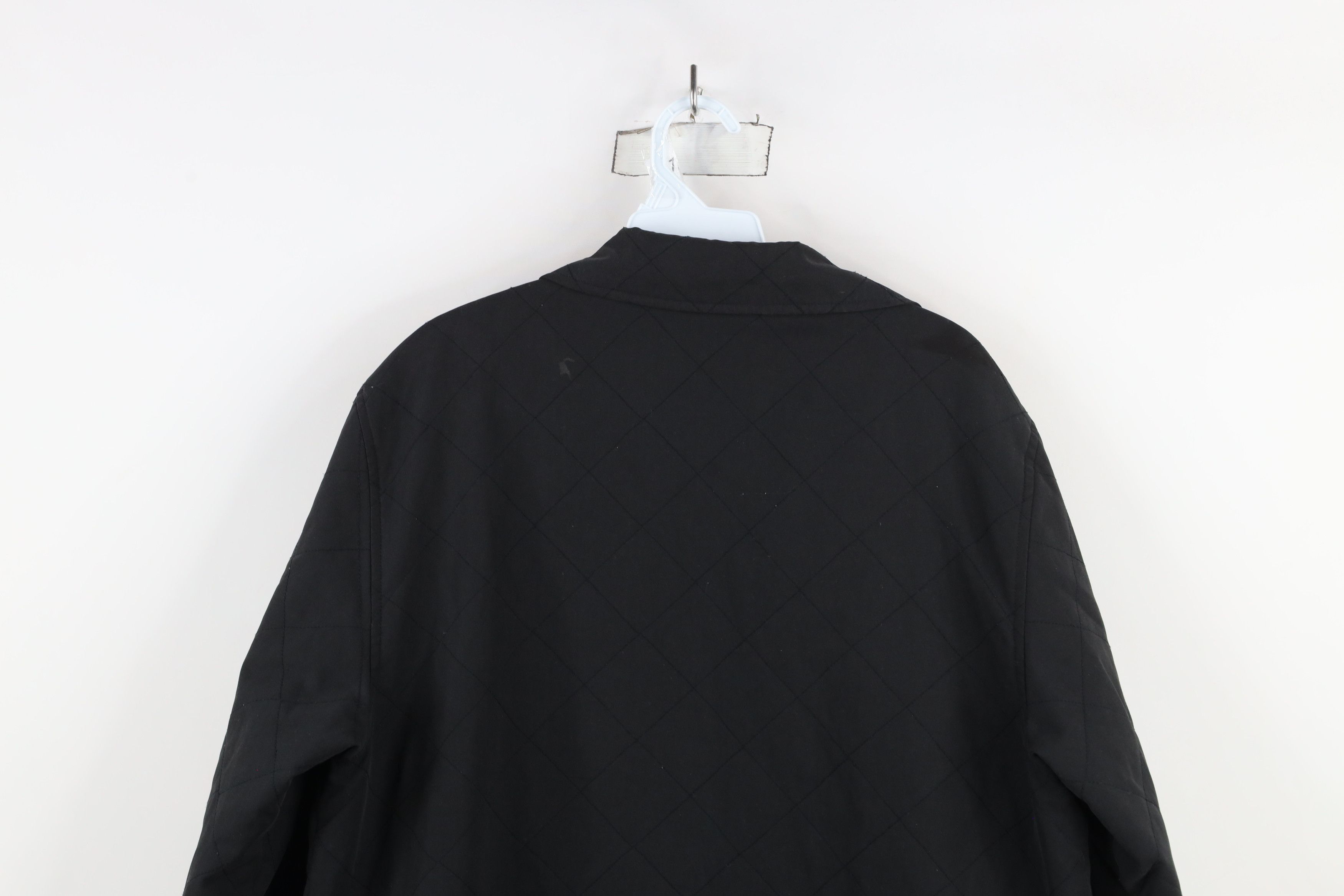 Orvis × Vintage Vintage Orvis Faded Blank Quilted Full Button Jacket Black Size L / US 10 / IT 46 - 11 Thumbnail