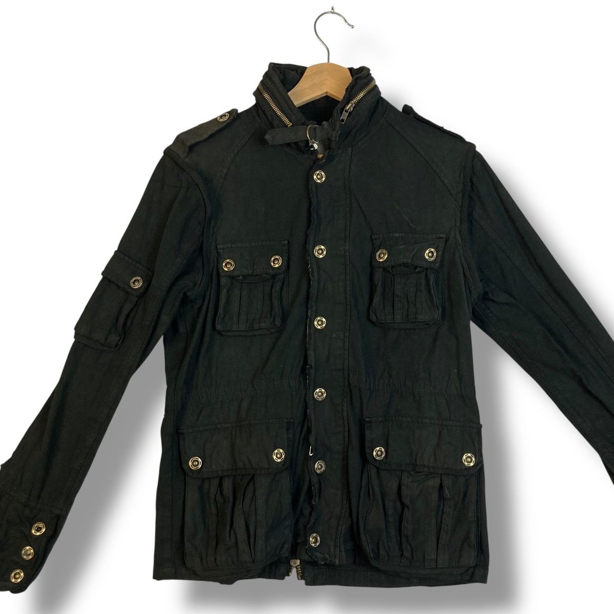 KMRii 🇯🇵 HOUSE OF BLUES 2 WAY MULTIPOCKET PUNK GOTHIC JACKET Size US M / EU 48-50 / 2 - 4 Thumbnail