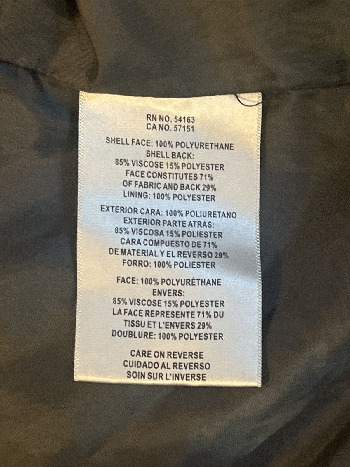 Levi's Levi's Faux Leather Asymmetrical Zip Motorcycle Moto Jacket Size S / US 4 / IT 40 - 12 Thumbnail