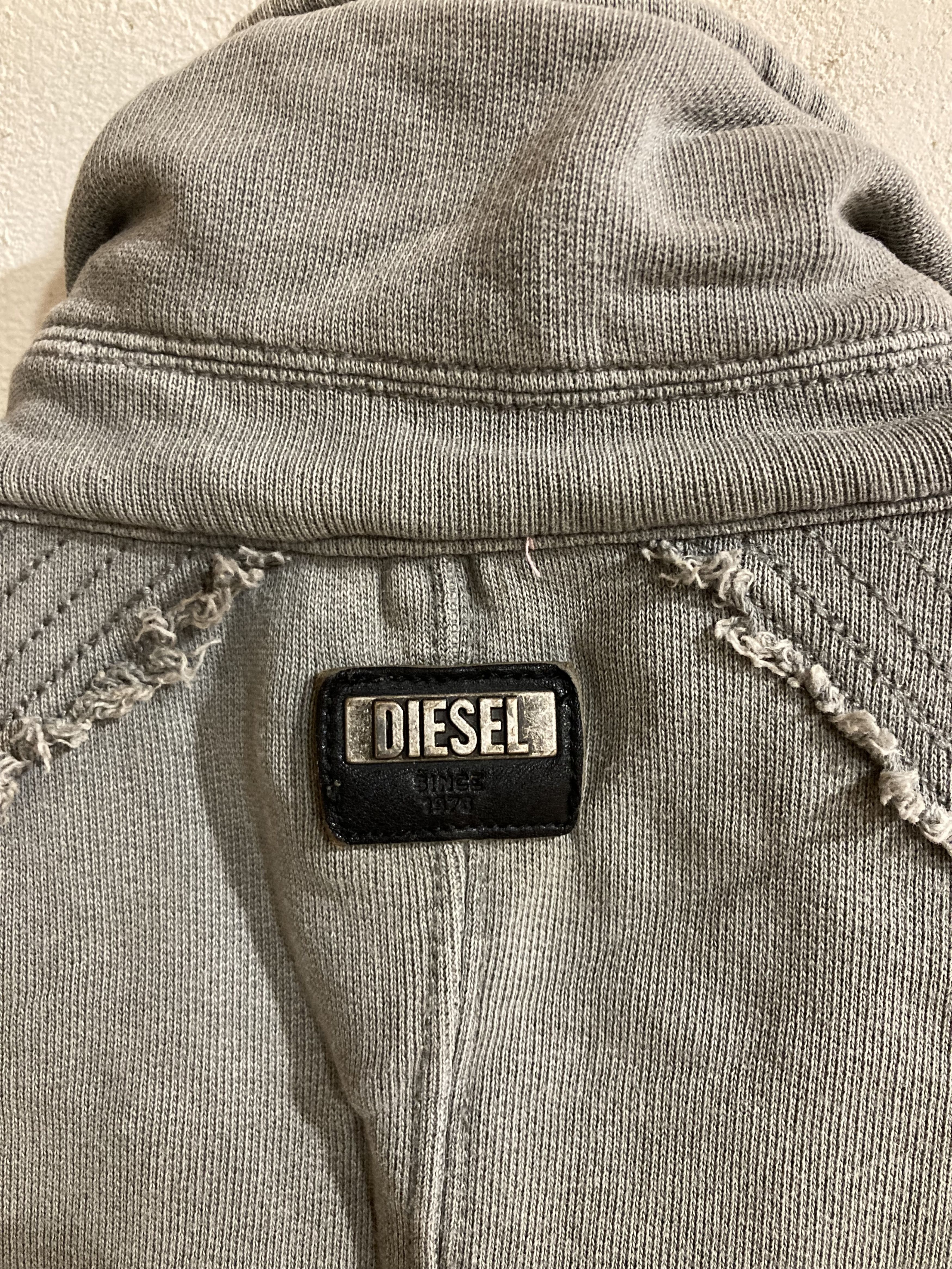 Diesel Rare Vintage Diesel Womens Utility jacket in Gray Size M / US 6-8 / IT 42-44 - 4 Thumbnail
