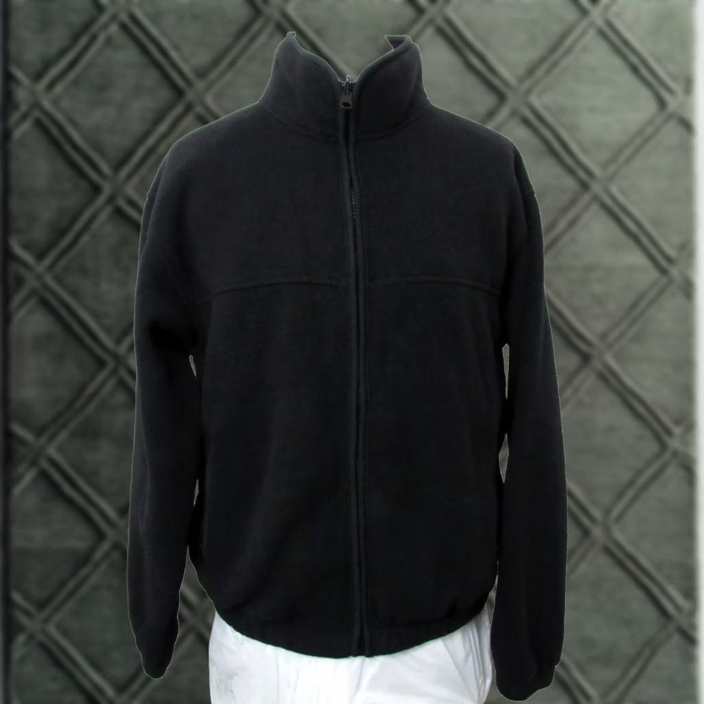 Eddie Bauer VINTAGE Eddie Bauer EBTEK Black Fleece Jacket Size Small 90s Outdoor Mens Size US S / EU 44-46 / 1 - 1 Thumbnail