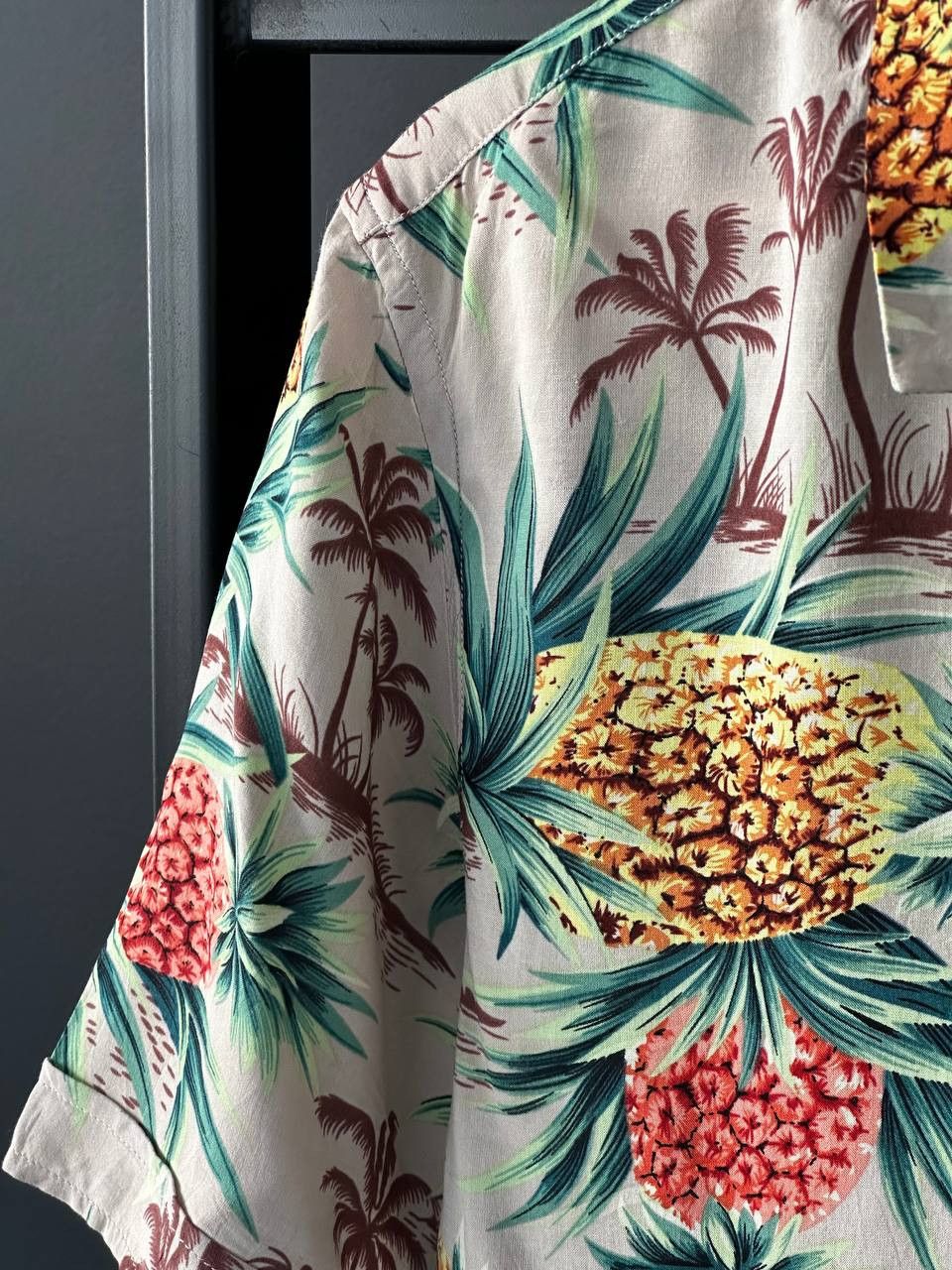 Allsaints Allsaints Japanese Hawaii Print Viscose Camp Collar Shirt Size US M / EU 48-50 / 2 - 5 Thumbnail