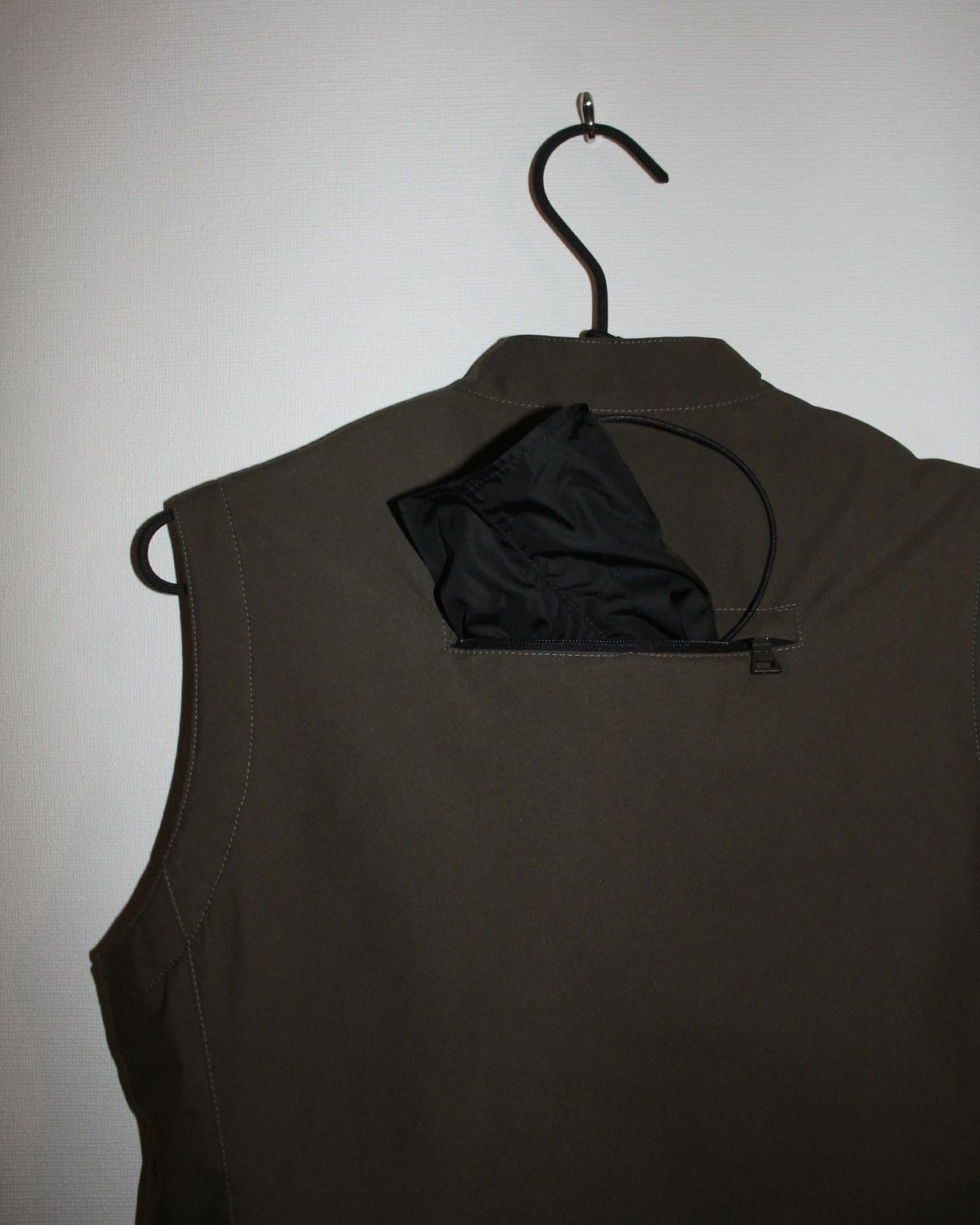 Prada 00's PRADA sport khaki nylon vest Art.109024 Size ONE SIZE - 6 Thumbnail
