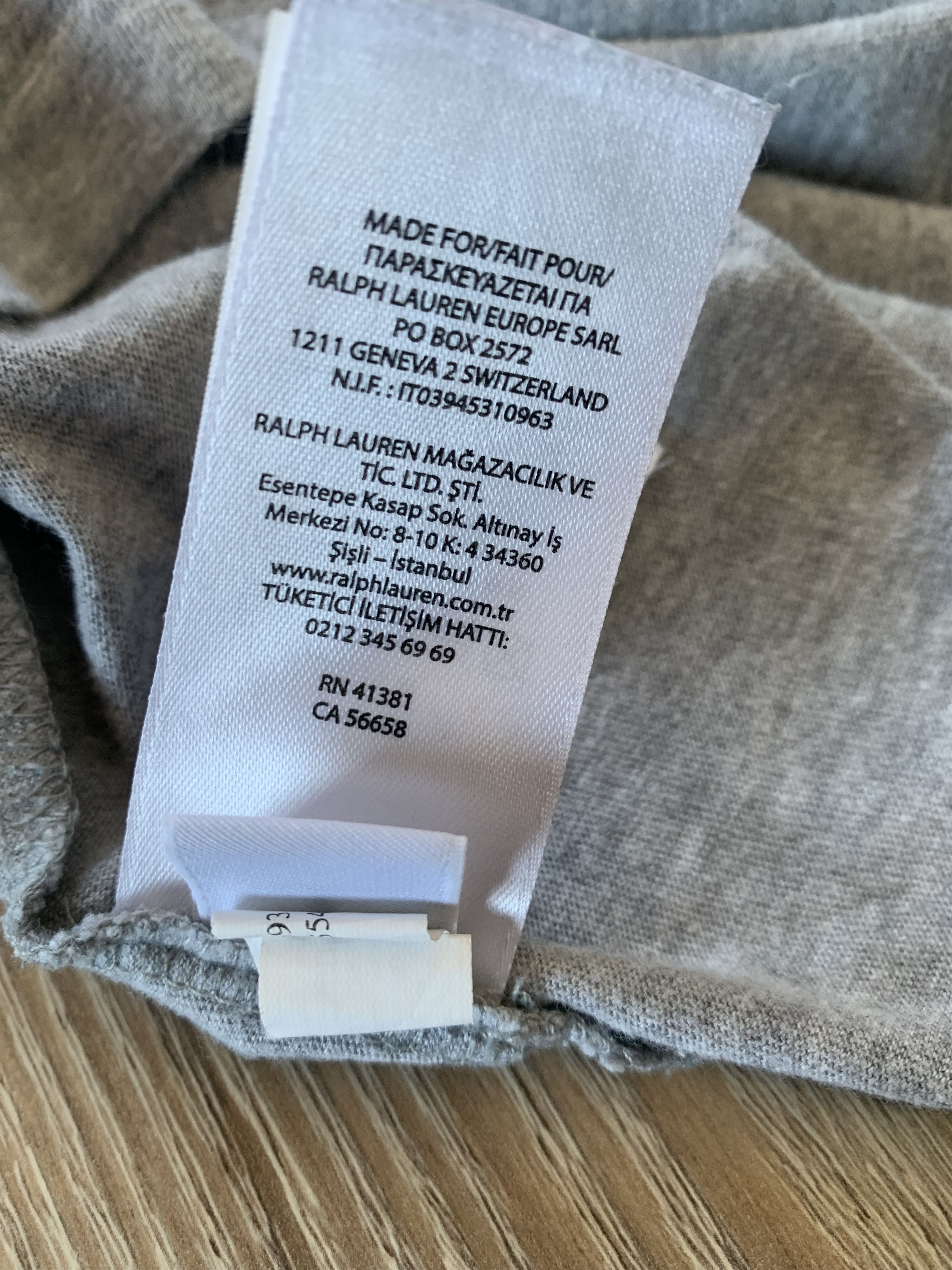 Polo Ralph Lauren Polo Ralph Lauren Mens Crew Neck Big Pony T-Shirt Size US L / EU 52-54 / 3 - 8 Thumbnail