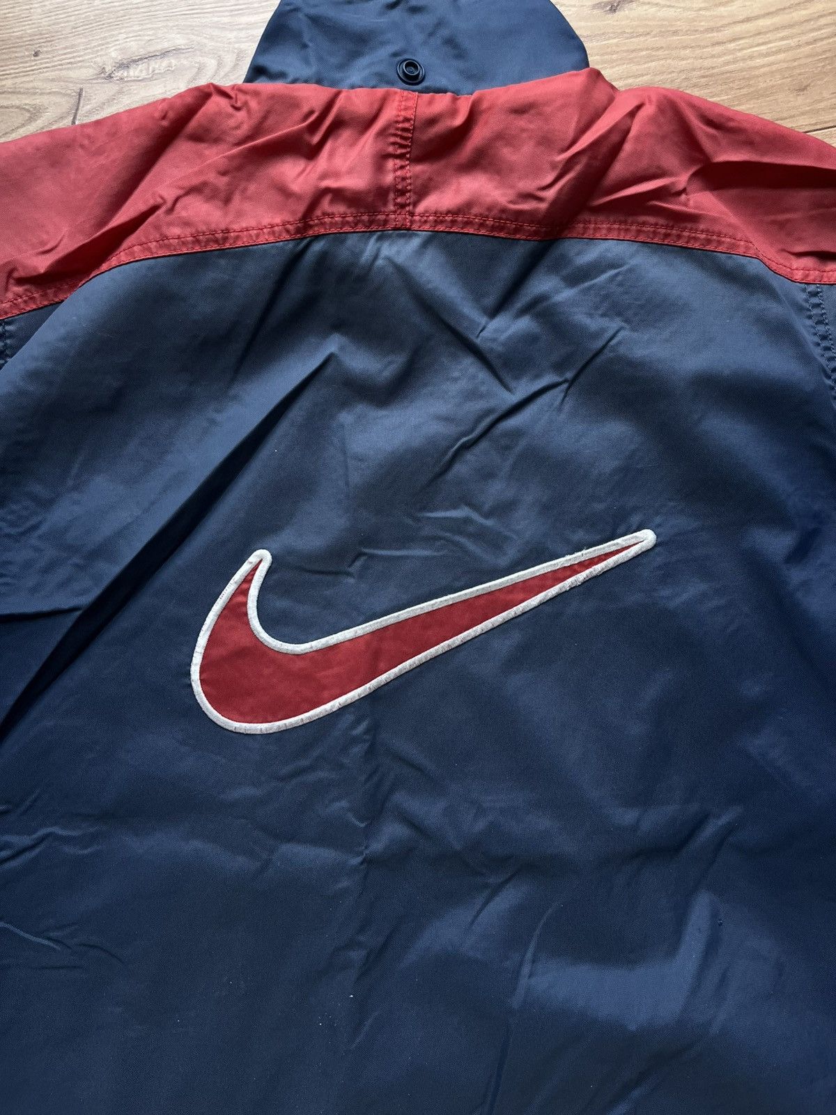 Nike 90’s NIKE RETRO BIG SWOOSH LOGO OVERSIZED TRACK JACKET Y2K Size US S / EU 44-46 / 1 - 3 Thumbnail
