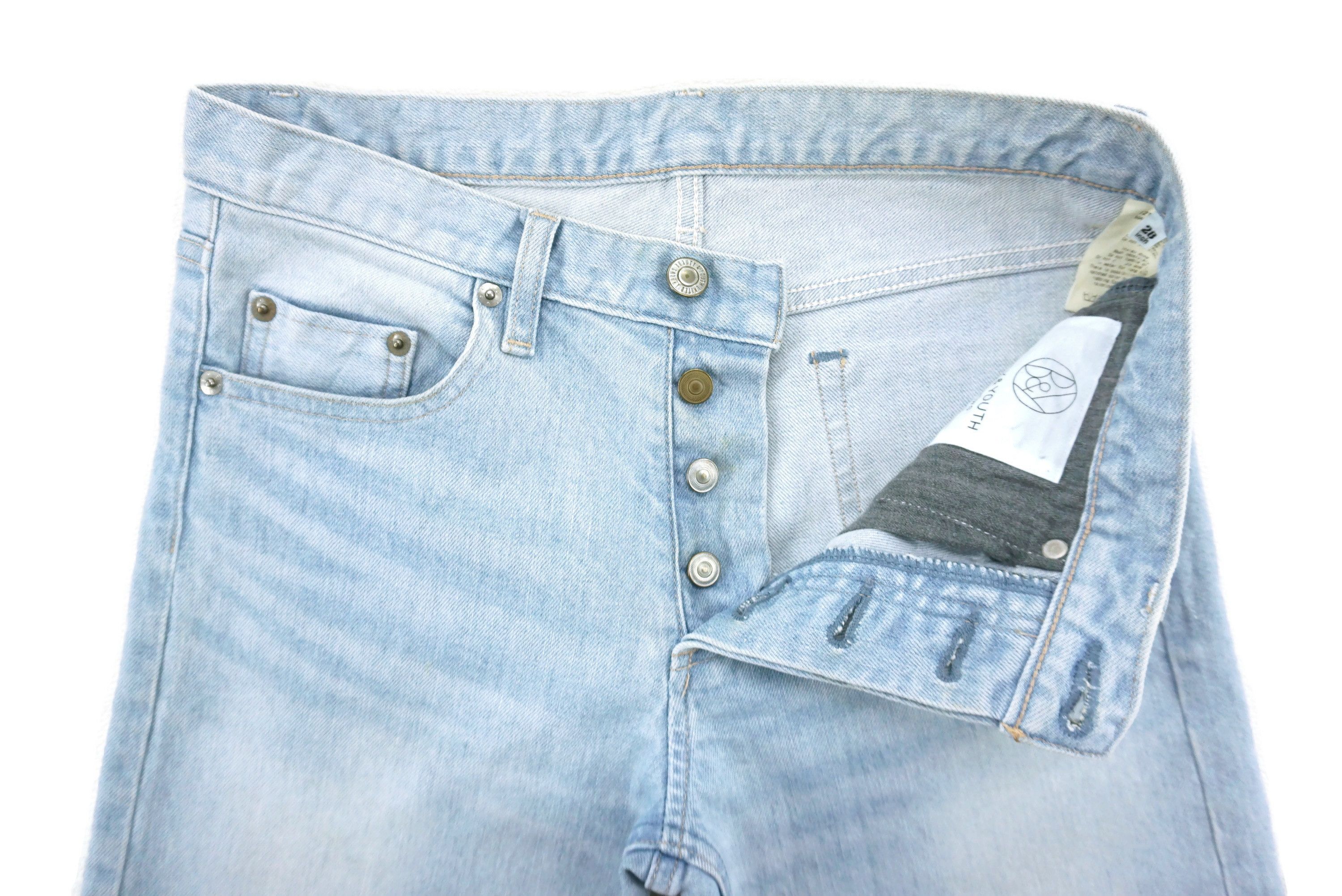 Japanese Brand United Arrows Jeans W29xL31.75 Low-Rise Slim Light Wash Size US 28 / EU 44 - 8 Thumbnail
