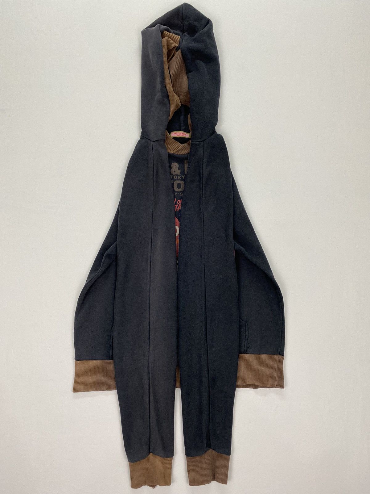 20471120 Betty’s Blue by Shinji Abe Distressed Hoodie Size US S / EU 44-46 / 1 - 18 Thumbnail