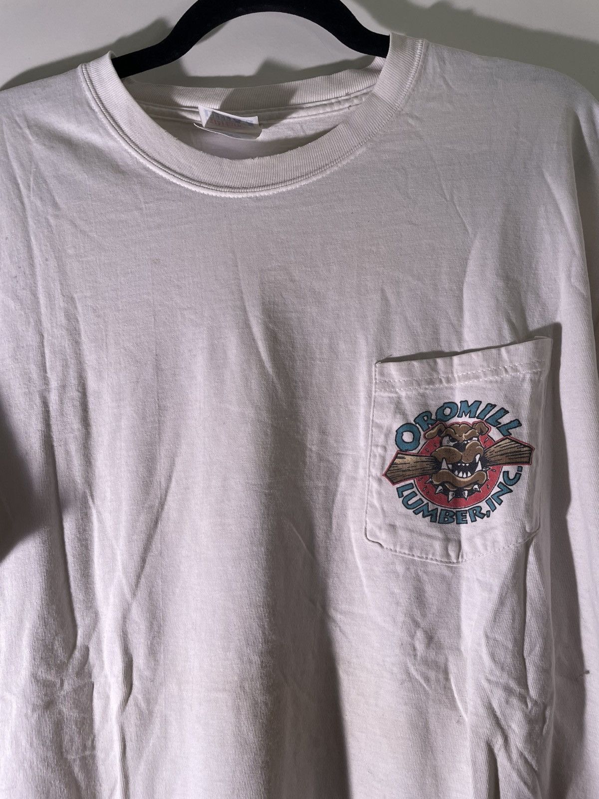Vintage Y2K 2000’s VTG Vintage Oromill Lumber Inc Bulldog Dog Shirt Size US XL / EU 56 / 4 - 6 Thumbnail