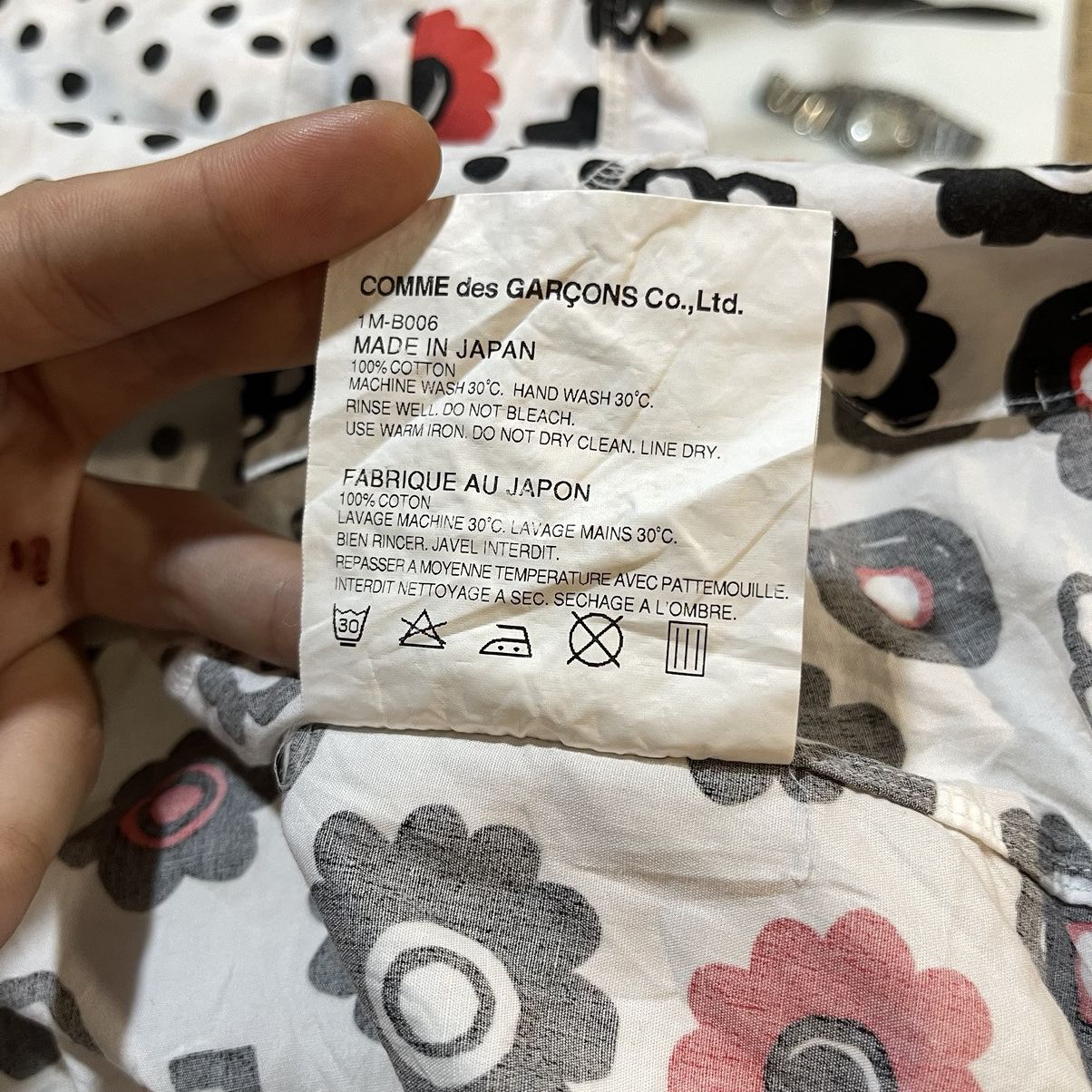 Comme des Garcons × Comme des Garcons Black COMME DES GARCONS BLACK Button-up shirt polka dot Size S / US 4 / IT 40 - 7 Thumbnail
