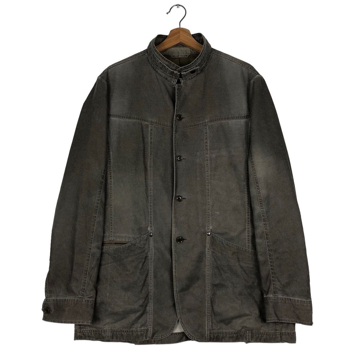 Japanese Brand 🔥Issey Miyake Design Chore Jacket Studio by Intermezzo Size US L / EU 52-54 / 3 - 1 Thumbnail