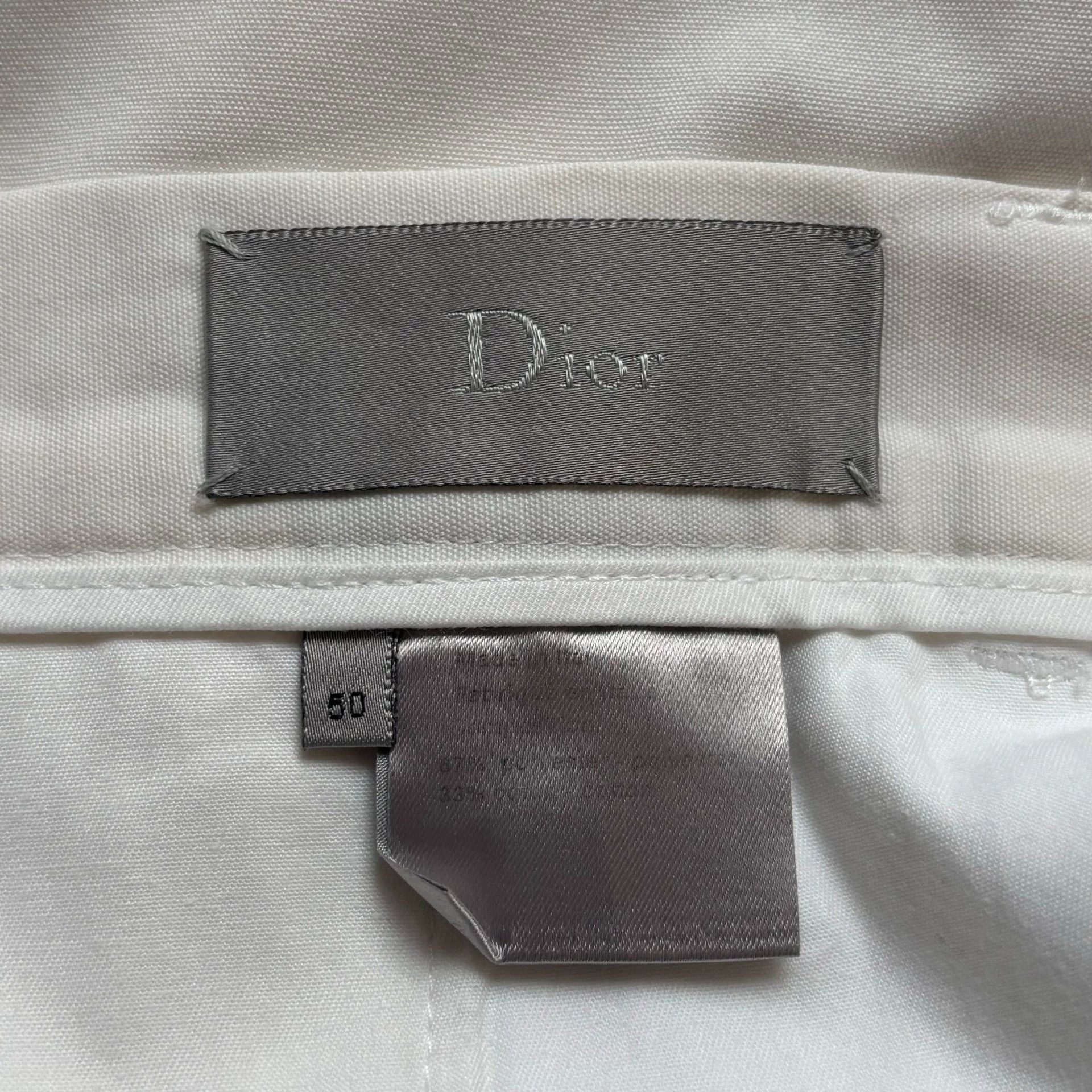 Dior White Casual Pants Size 34 Size US 34 / EU 50 - 4 Thumbnail