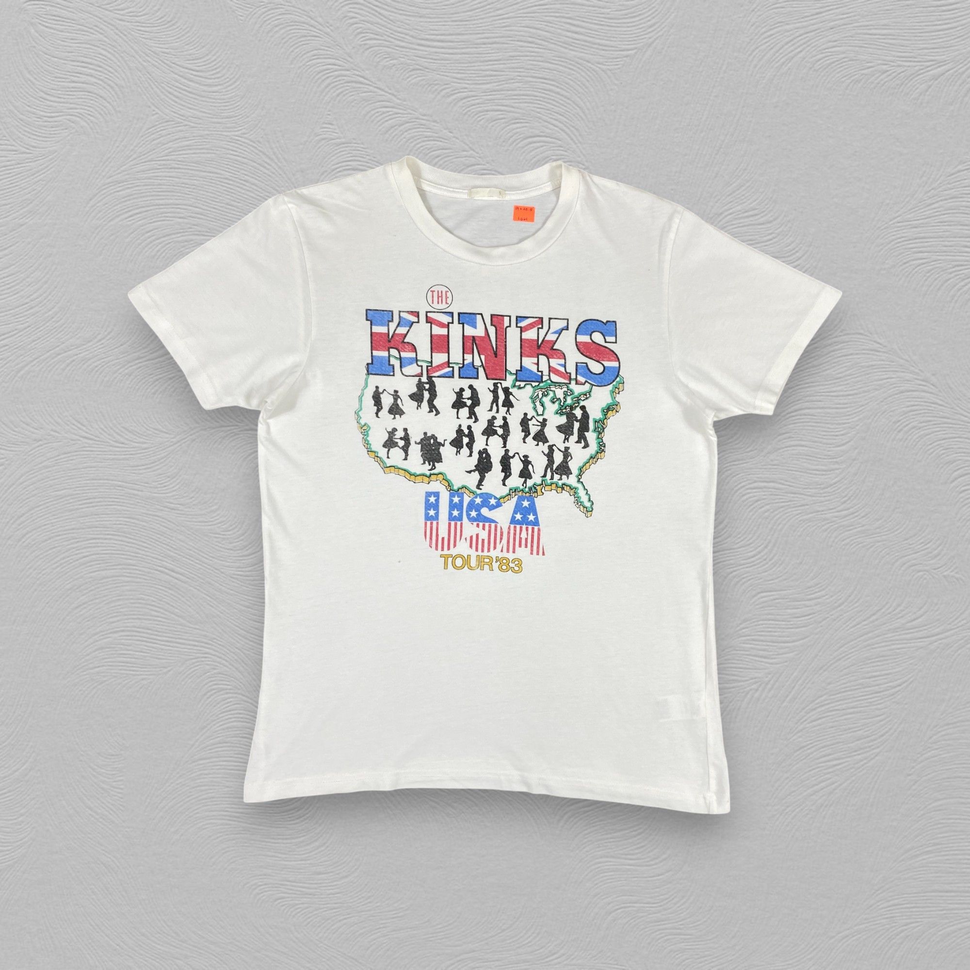 Band Tees Vintage The Kinks Band T-Shirt - L021 Size US S / EU 44-46 / 1 - 1 Thumbnail