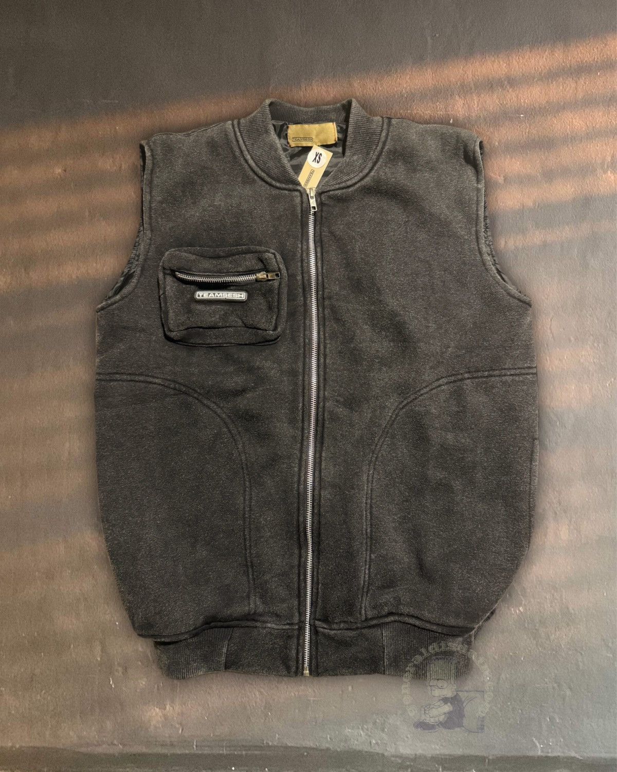 Bones TeamSESH x bones VINTAGE WASHED 3D CARGO VEST charcoal grey Size US XS / EU 42 / 0 - 7 Thumbnail