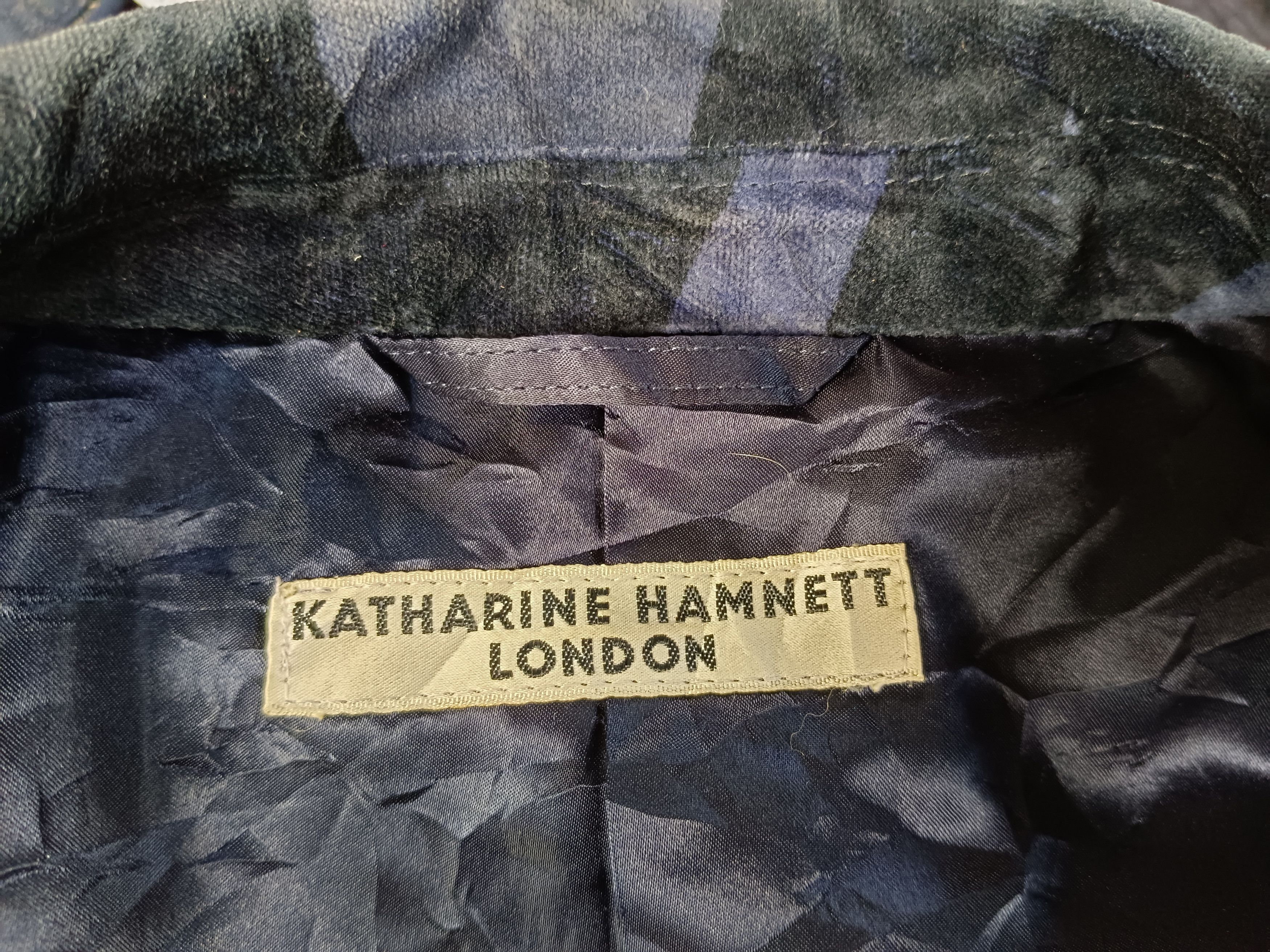 ジャケット・アウター 90s KATHARINE HAMNET LONDON Long Coat Vintage 90s Katharine Hamnett London Long Coat Jacket Katharine