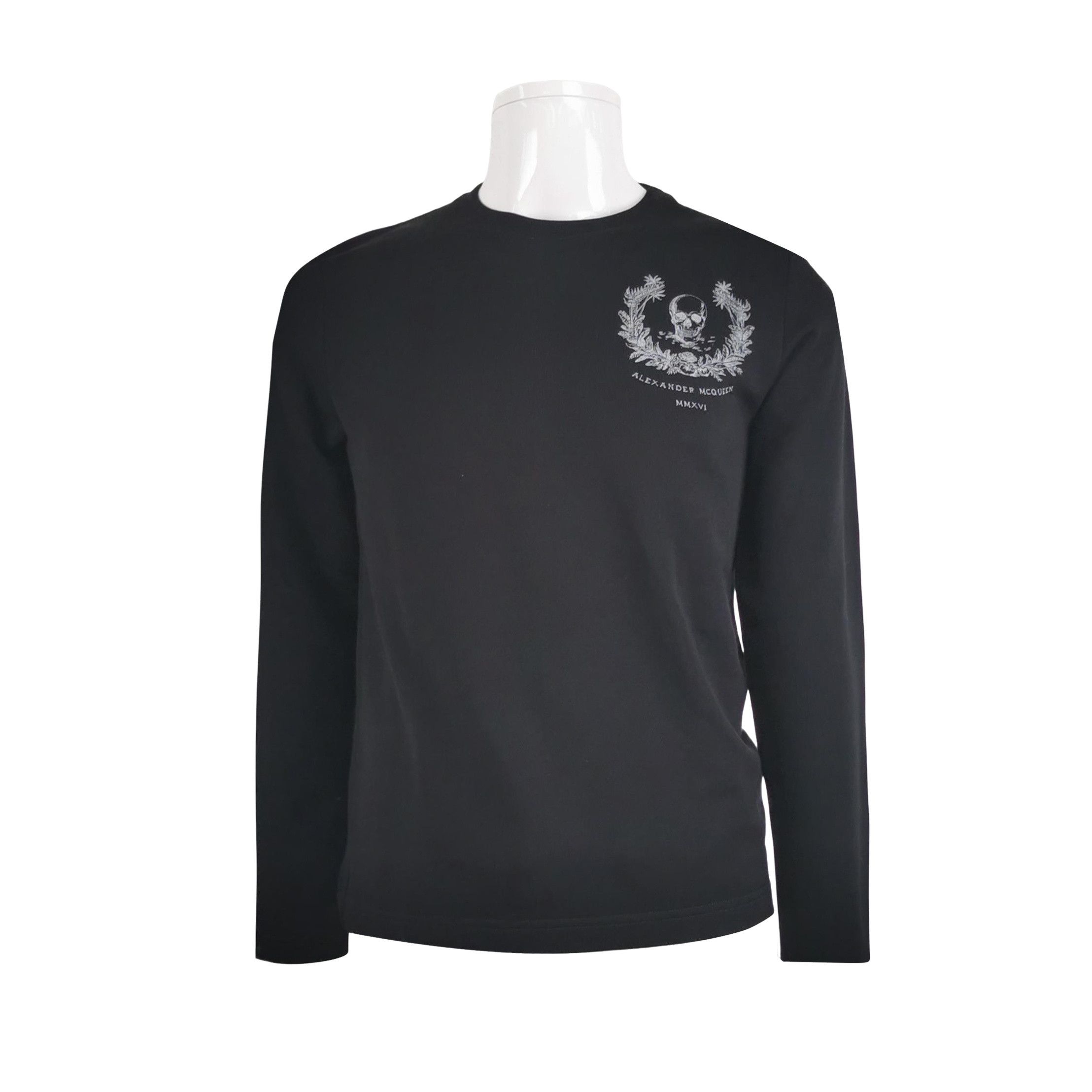 Alexander McQueen Alexander McQueen Skull Wreath Sweatshirt S Size US S / EU 44-46 / 1 - 1 Thumbnail