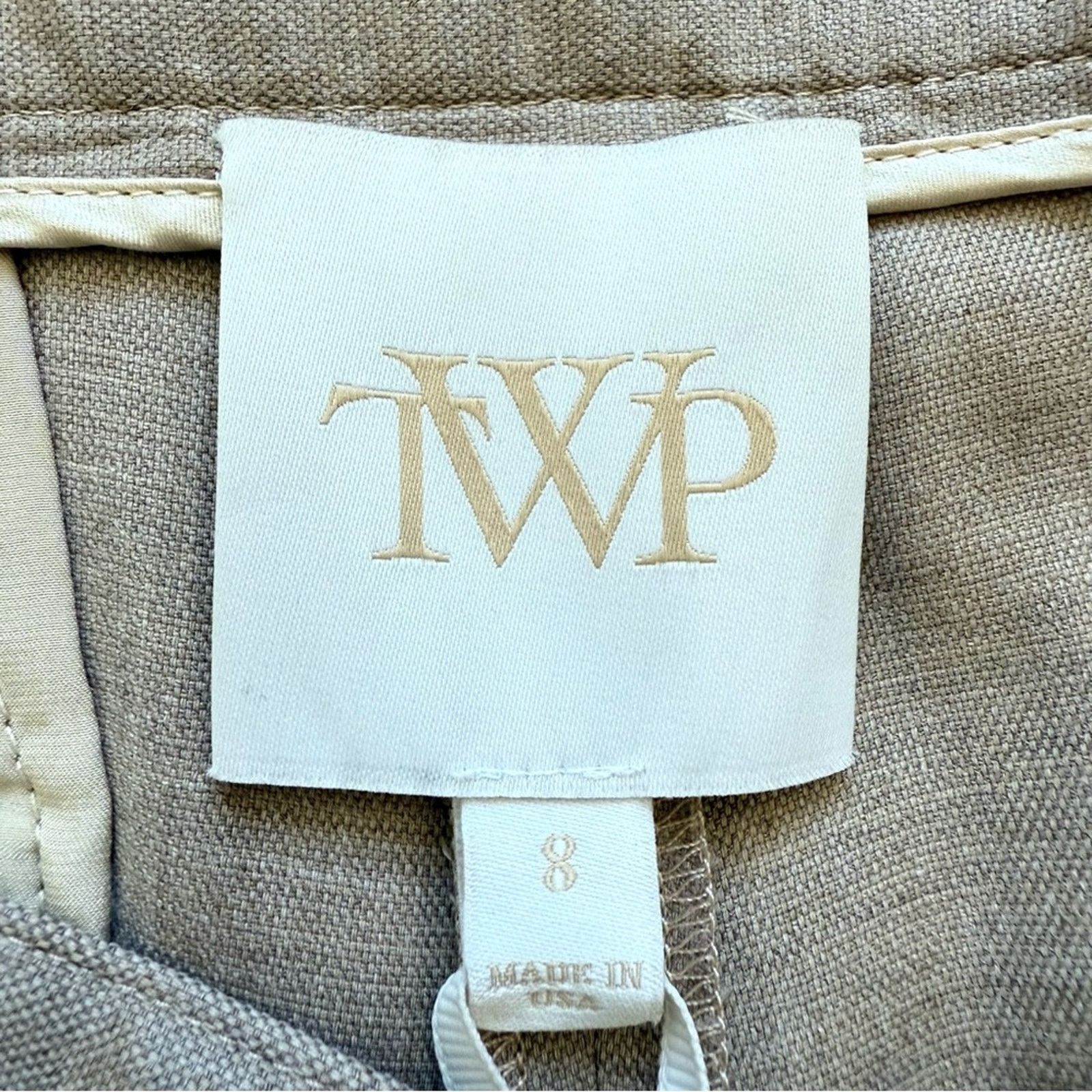 Other NWT!!! TWP women beige trousers size 8 US Retail 550$ Size 30" / US 8 / IT 44 - 7 Thumbnail