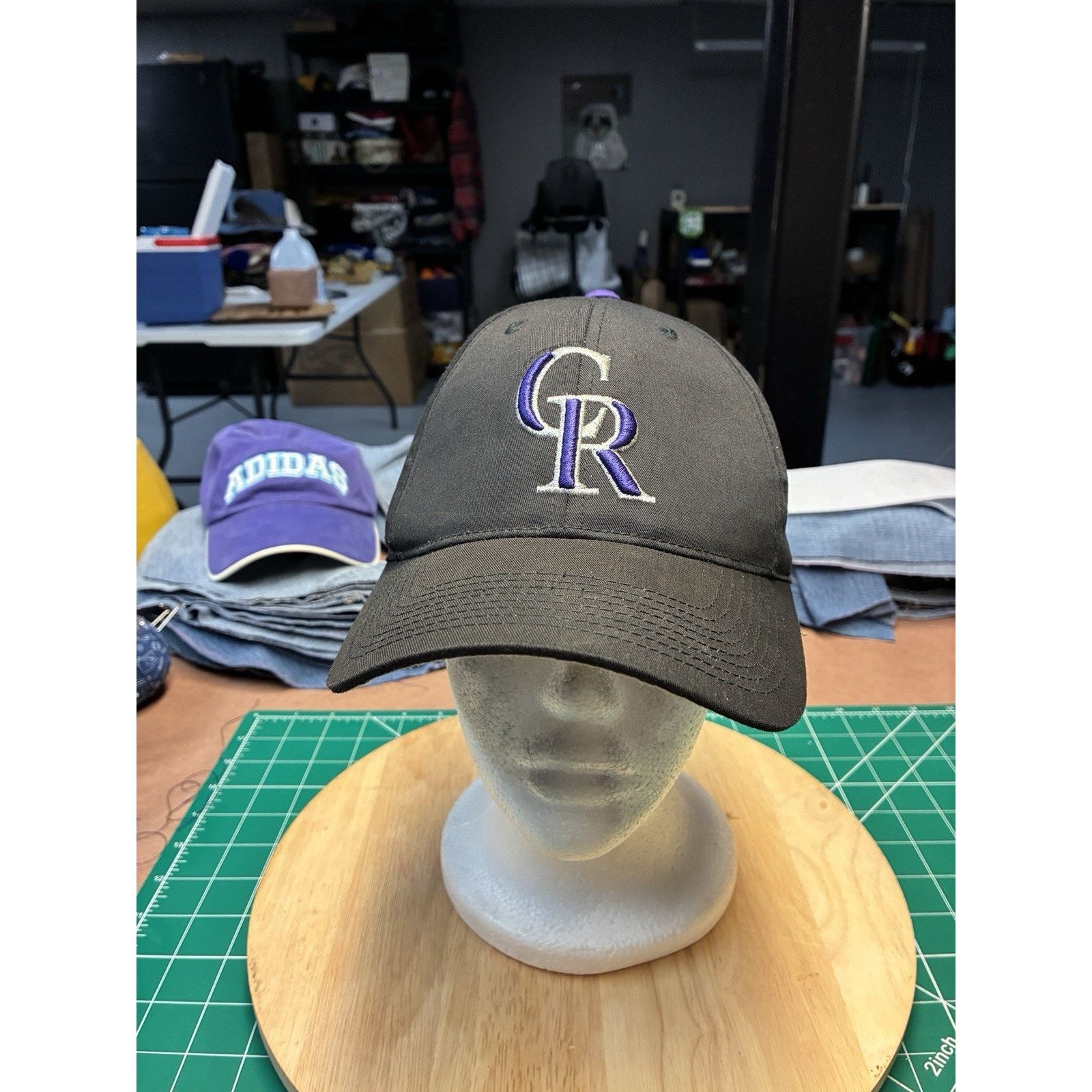 Other Colorado Rockies MLB Team Black Baseball Cap Adjustable Size ONE SIZE - 2 Thumbnail