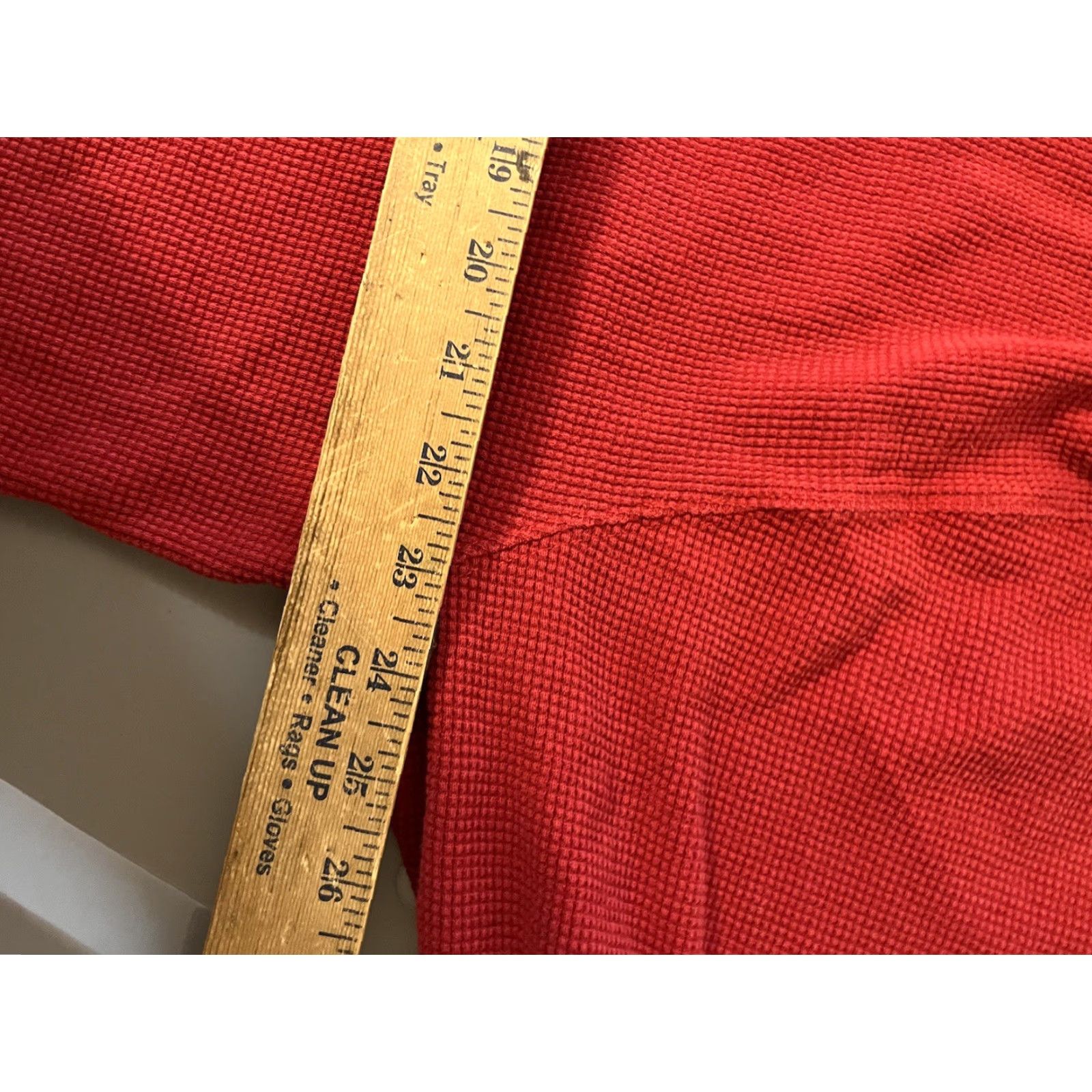 Eddie Bauer VTG Eddie Bauer Long Sleeve Mock Neck Top Red L Cotton USA Men Size US L / EU 52-54 / 3 - 5 Thumbnail