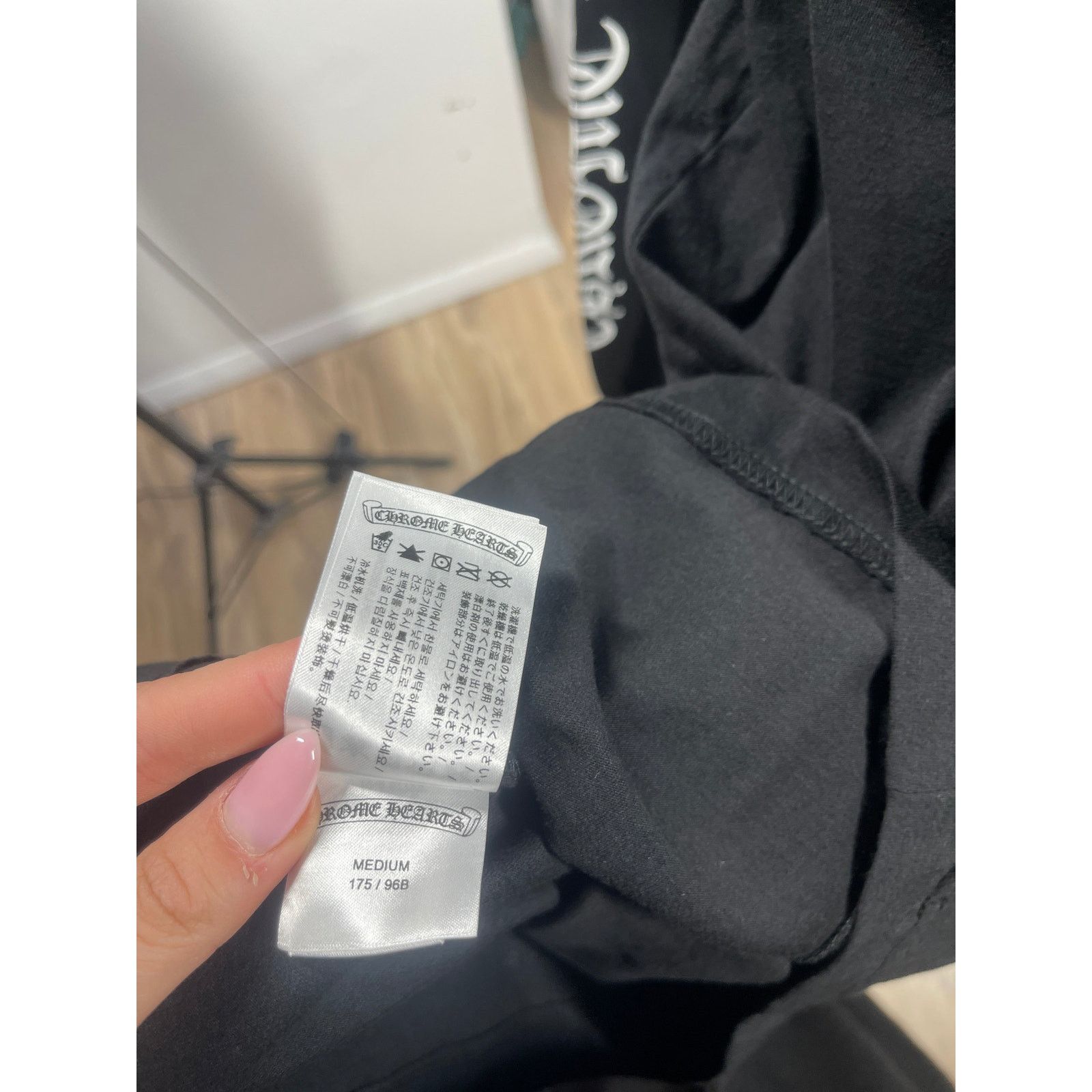 Chrome Hearts Chrome Hearts Scroll Logo F*** You L/S Black T-Shirt Size MD Size US M / EU 48-50 / 2 - 8 Thumbnail