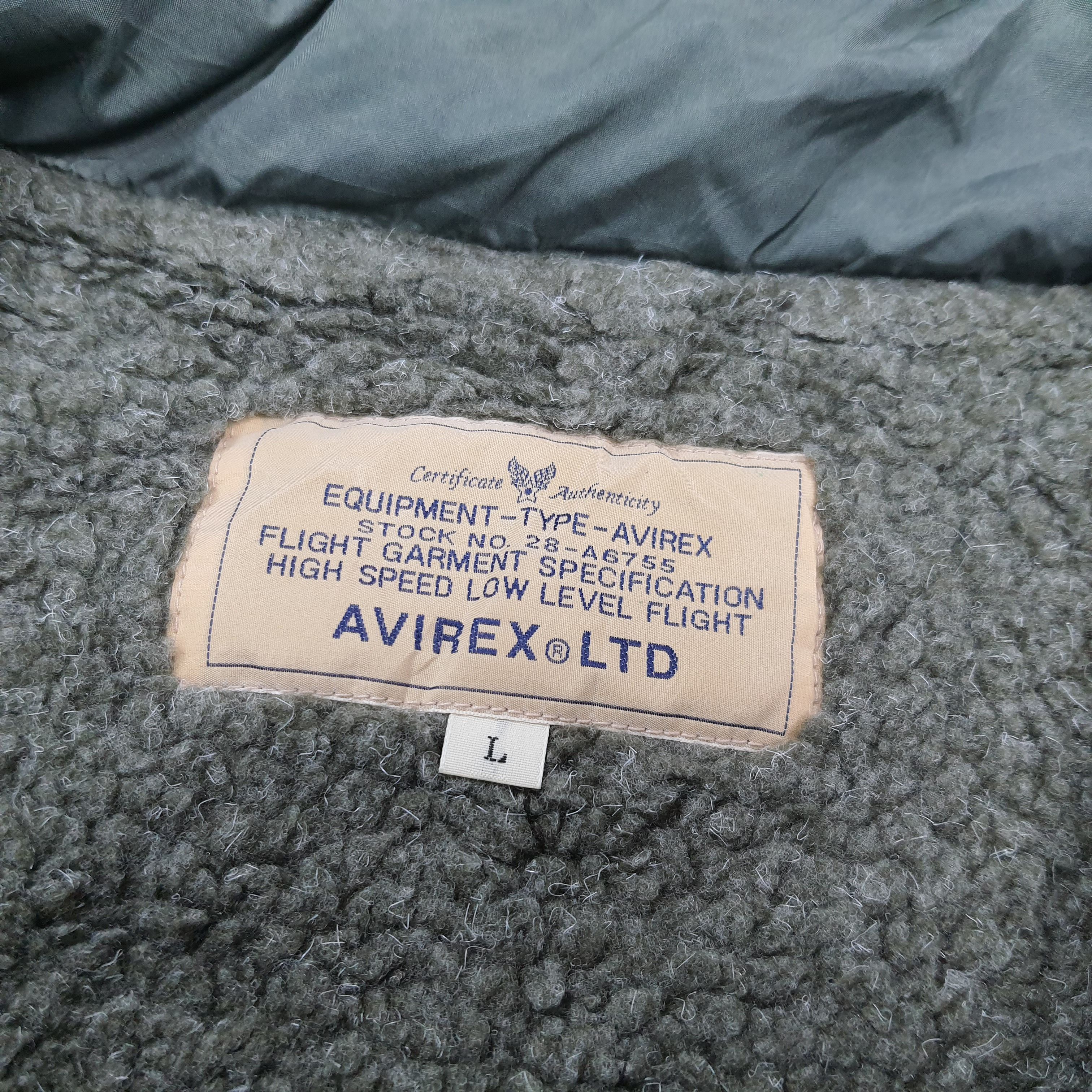 Avirex Vintage Avirex Quilted Flight Sherpa Lined Bomber C304N22 Size US M / EU 48-50 / 2 - 5 Thumbnail