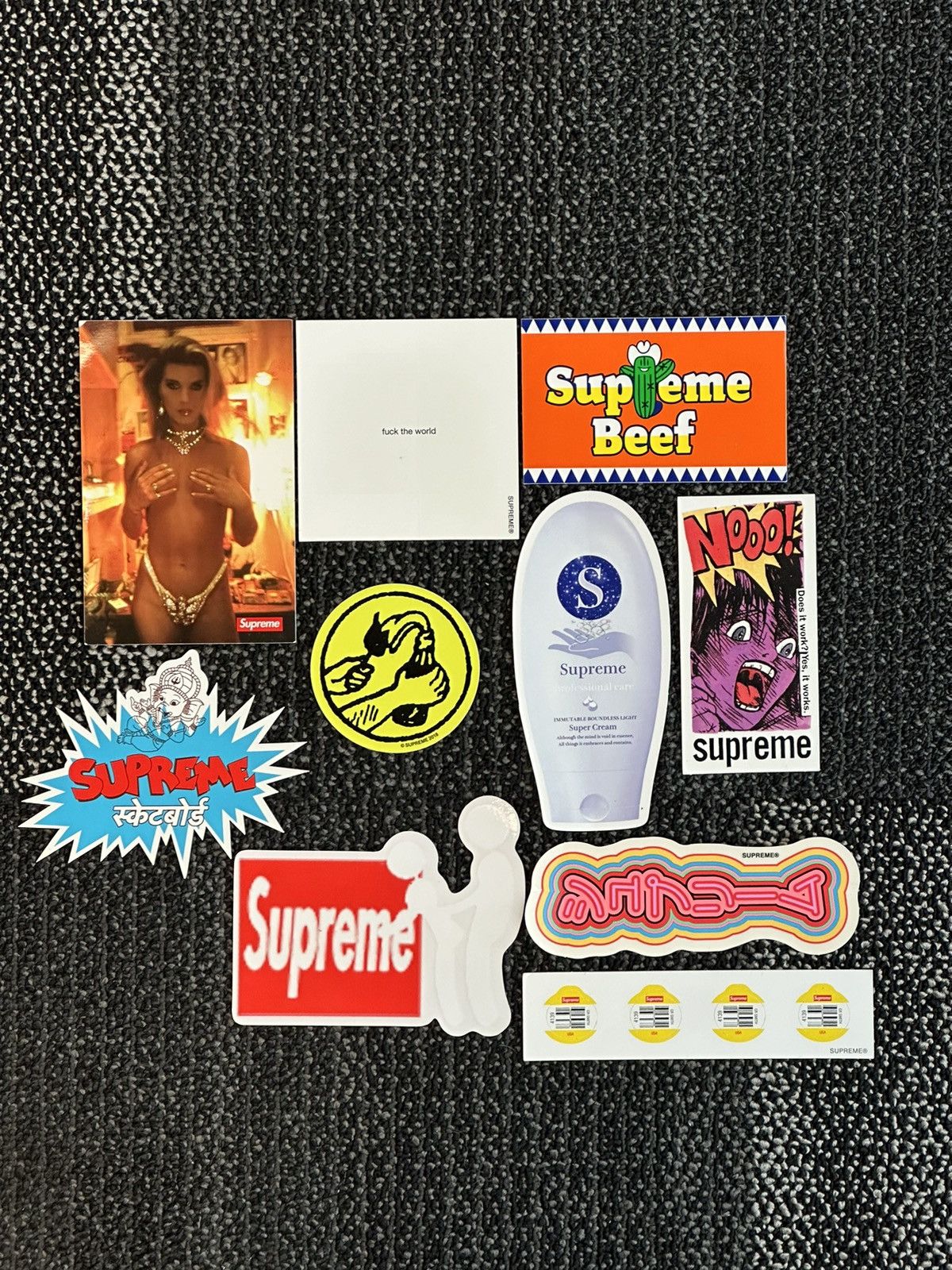 Supreme 10x Supreme Stickers Lot Size ONE SIZE - 1 Preview