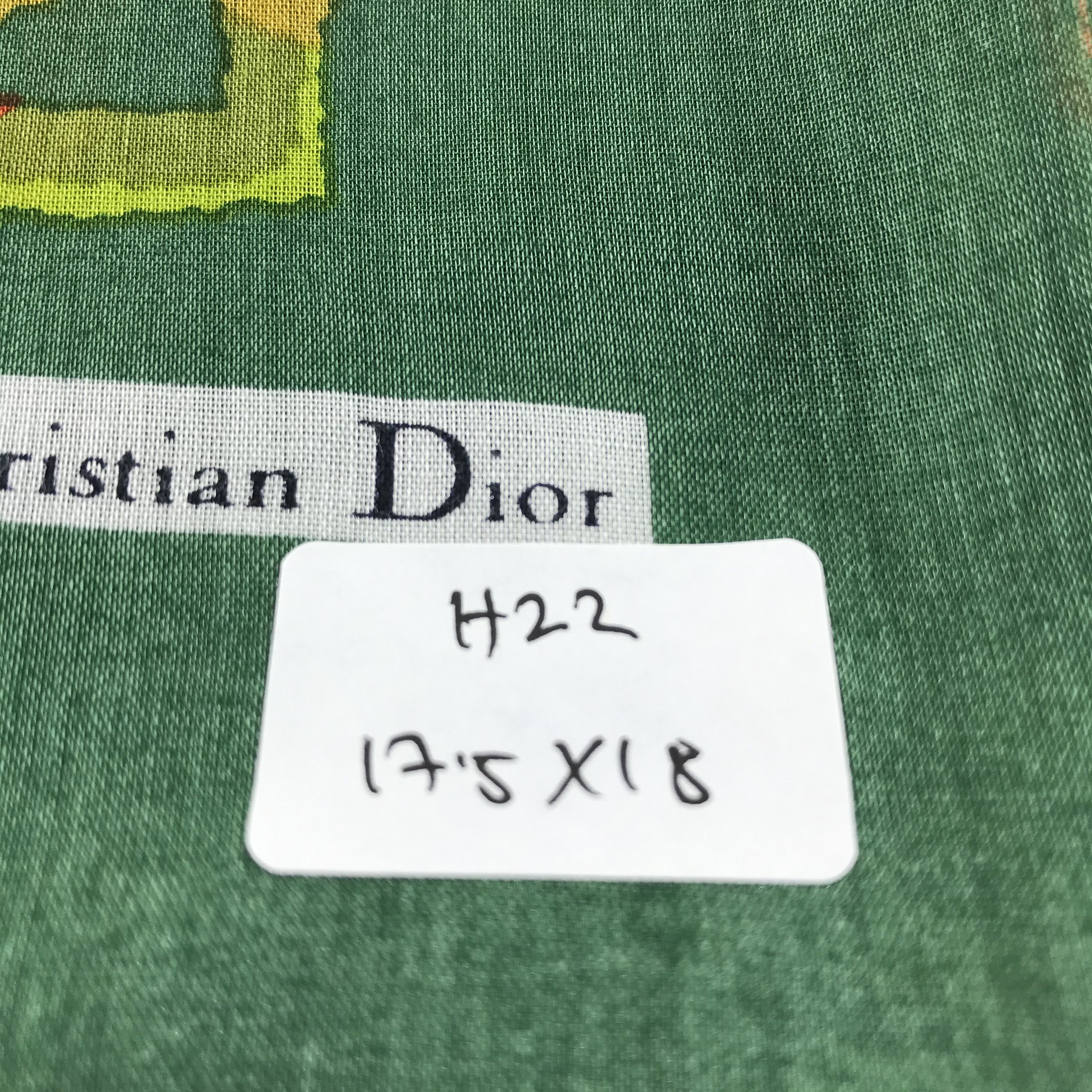 Christian Dior Monsieur Christian Dior Handkerchief Neckerchief Bandana H22 Size ONE SIZE - 7 Thumbnail