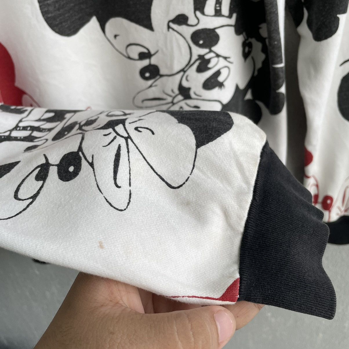 Vintage Vintage Y2K Mickey Mouse Seditionaries Style Sweatshirt Size US L / EU 52-54 / 3 - 11 Thumbnail