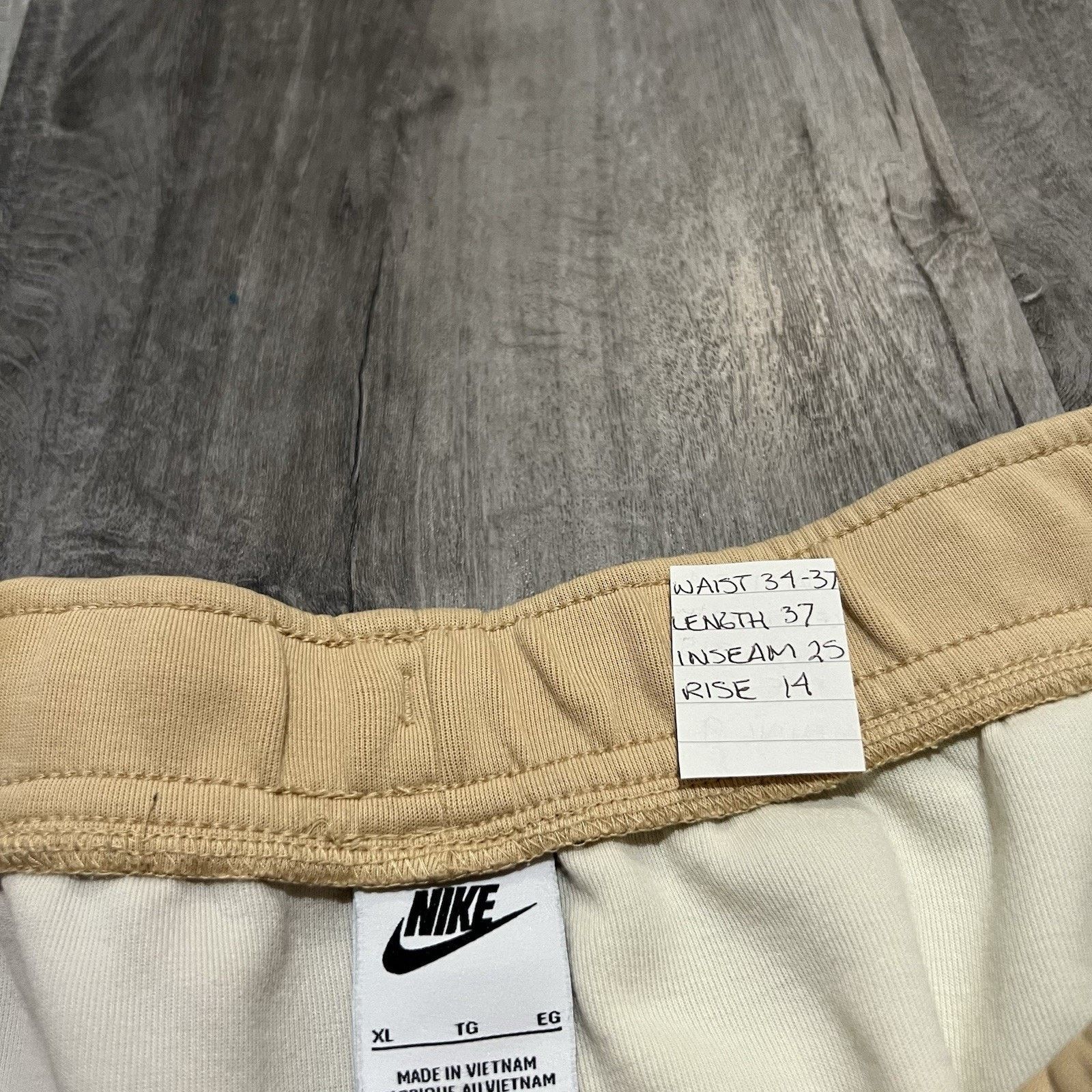 Nike Nike Tech Fleece Jogger Pants Short Coconut Sesame Color Size US 36 / EU 52 - 5 Thumbnail