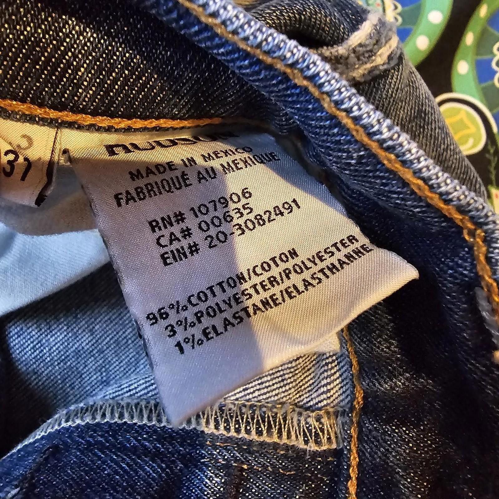 Hudson Hudson Men's Distressed Blue Jeans Size 31 Slim Size US 31 - 4 Thumbnail
