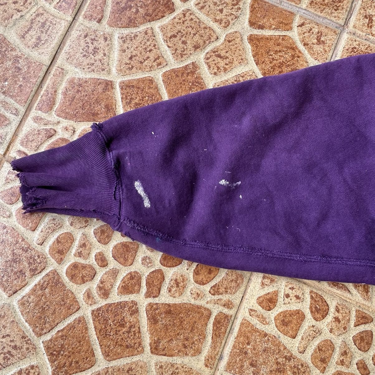 Champion Vintage Champion Distressed Paint Splash Baggy Hoodie Size US XL / EU 56 / 4 - 11 Thumbnail