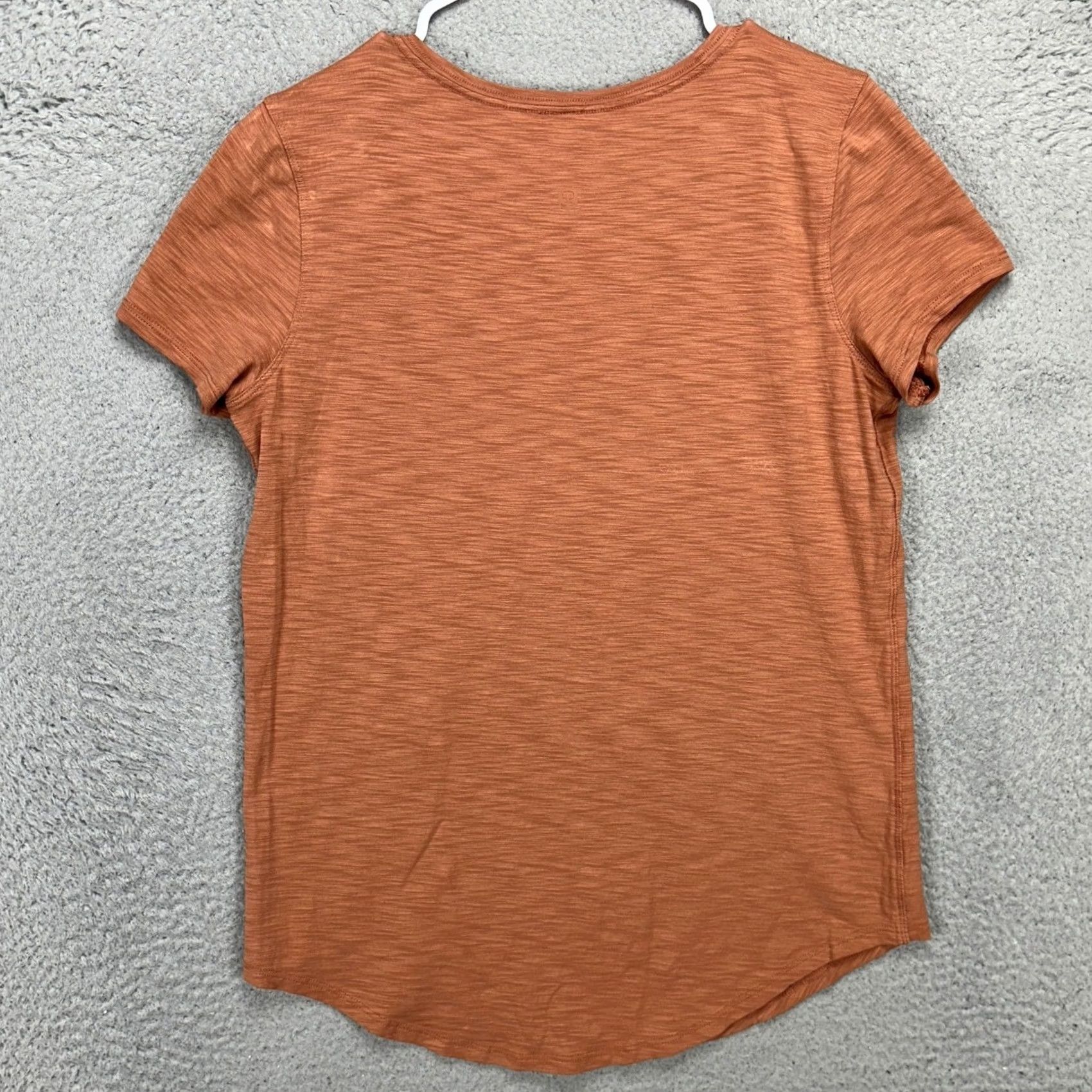 Lululemon Lululemon Blouse Shirt Womens 6 Brown Heather Crewneck Short Sleeve Casual Comfort Stretch Size M / US 6-8 / IT 42-44 - 3 Thumbnail