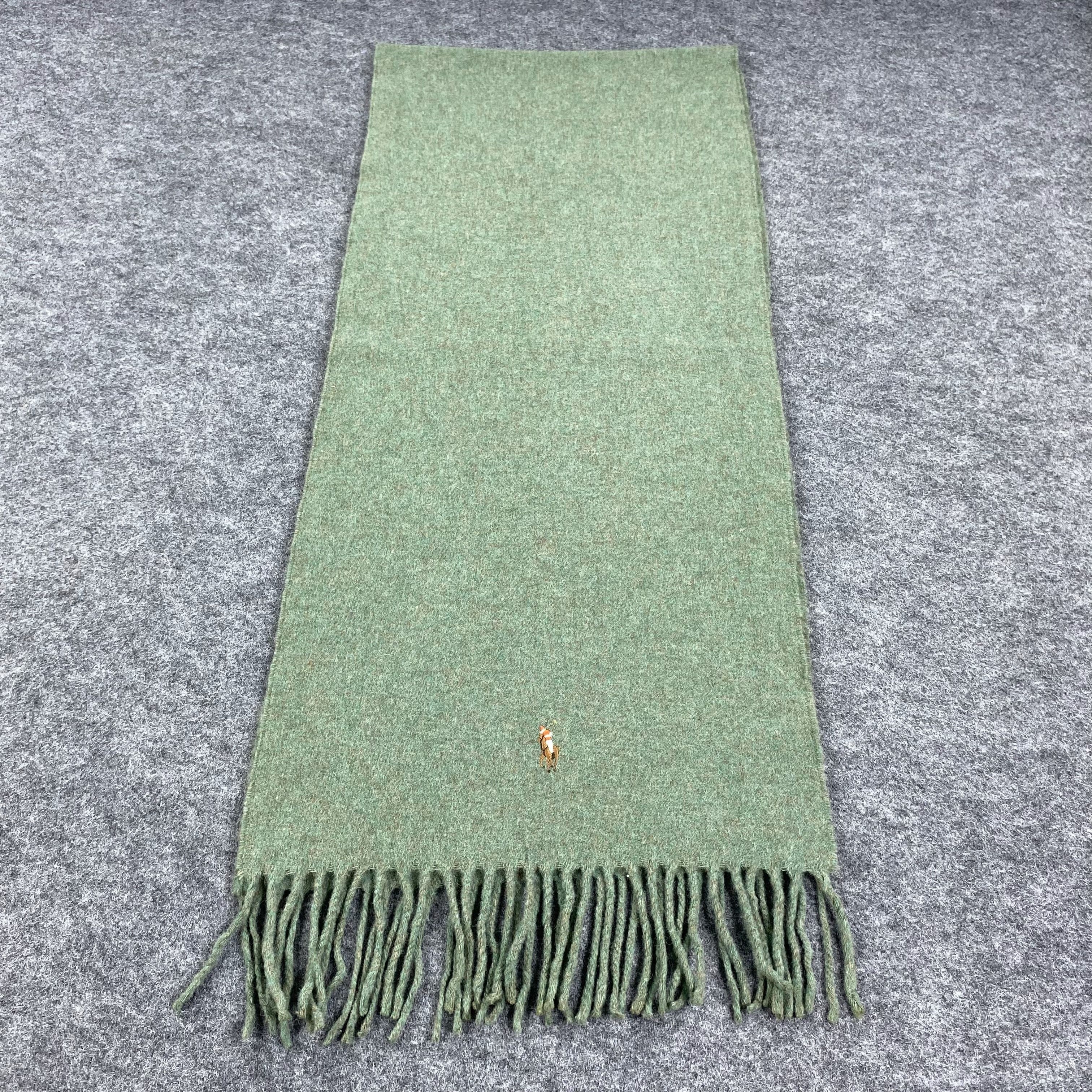 Polo Ralph Lauren × Vintage GF10119 Polo Ralph Lauren Scarf Neck Wear Muffler Nova Check Size ONE SIZE - 1 Thumbnail