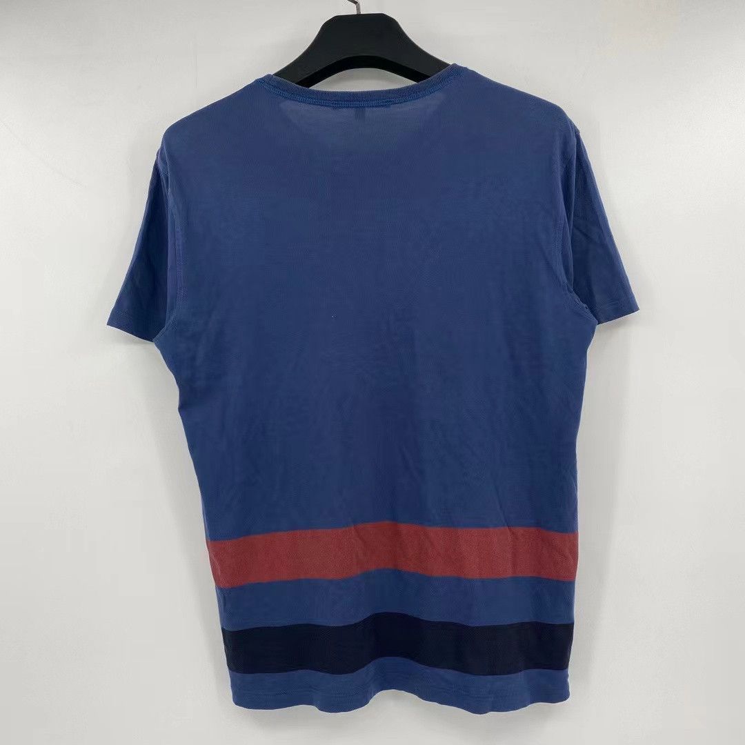 Gucci Gucci hem striped ring double G short sleeve Nextarrow-2412 Size US L / EU 52-54 / 3 - 2 Thumbnail